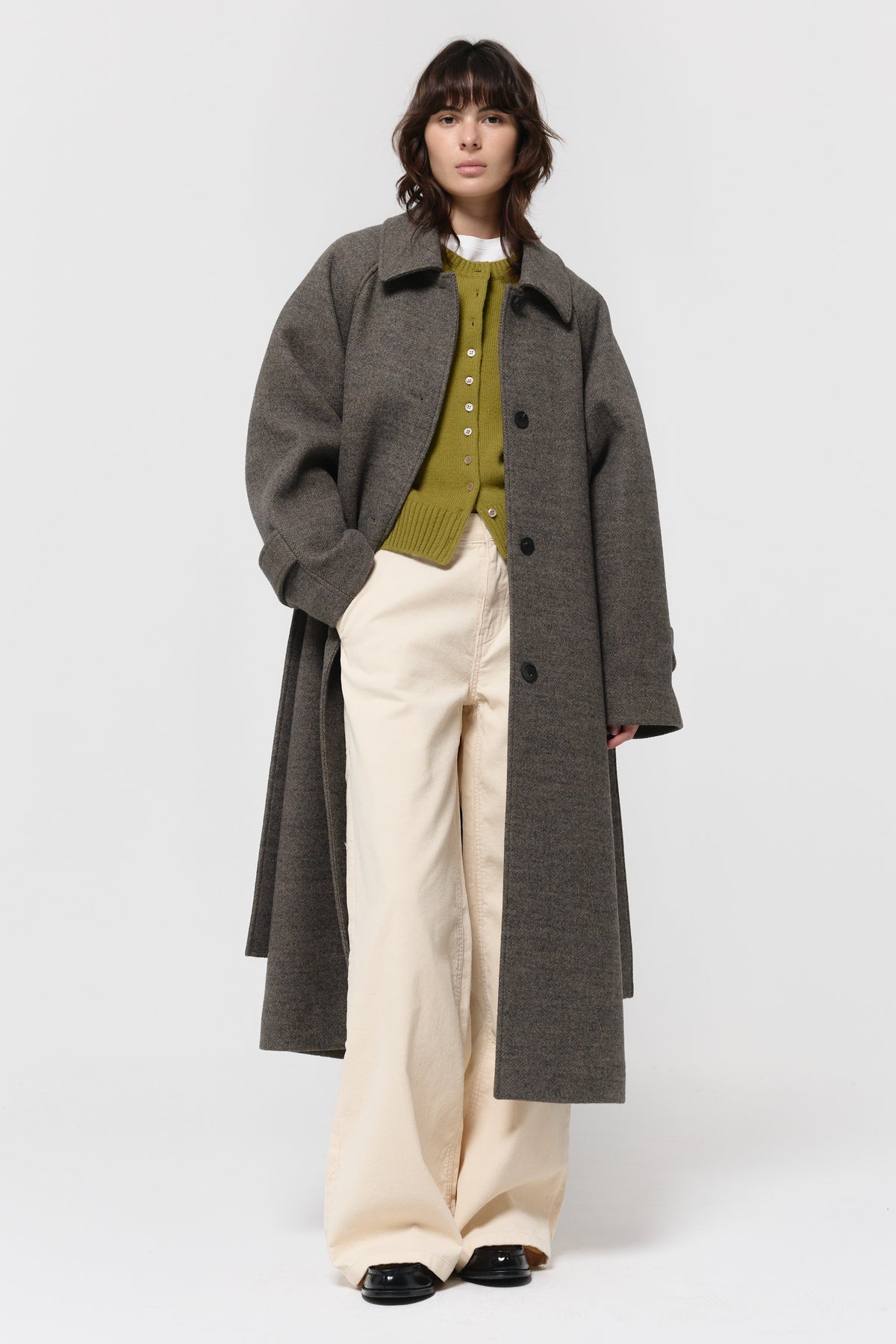 26FW BELTED BALMACAN COAT