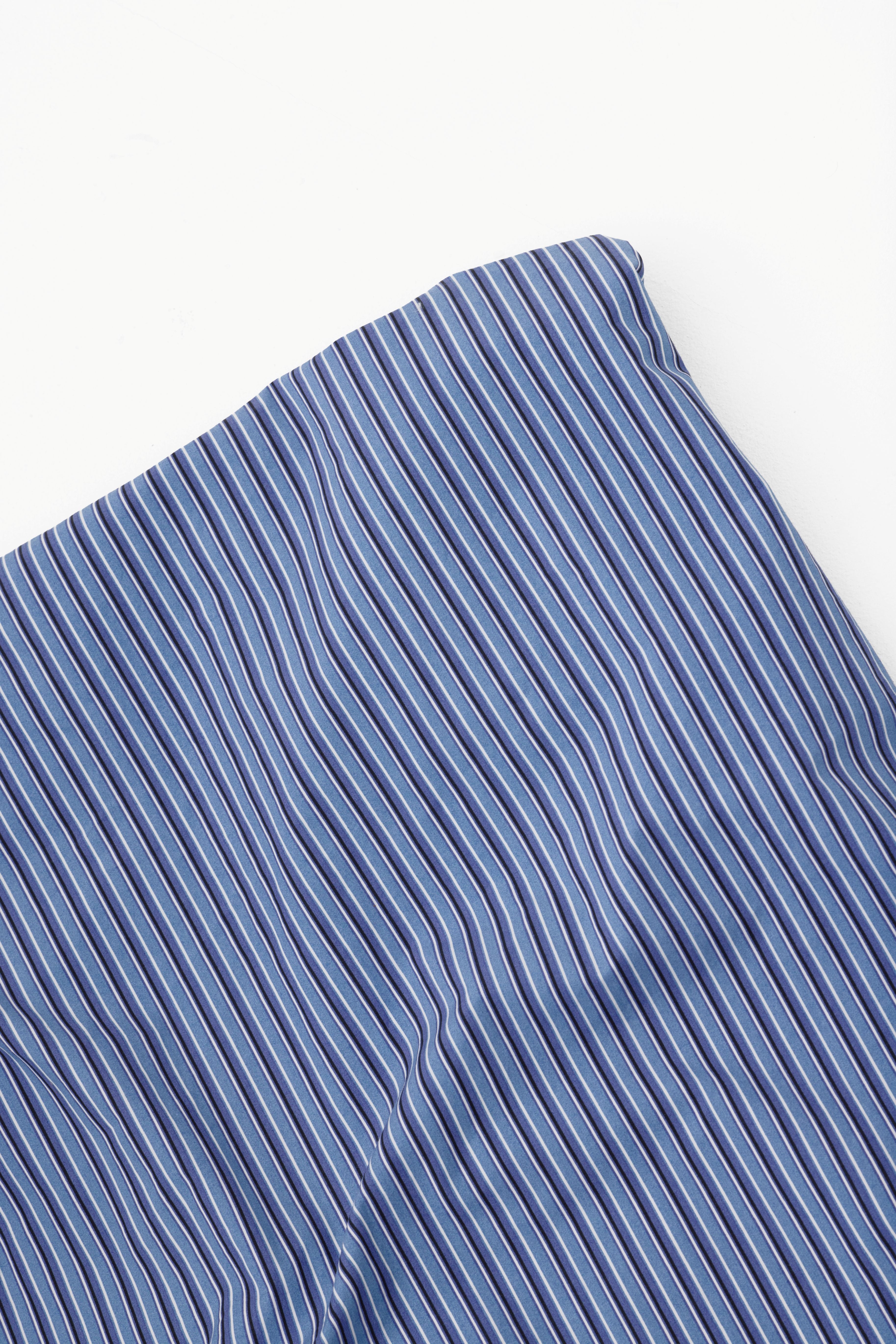 DUVET COVER - THIN STRIPE SEA / 2 SIZES