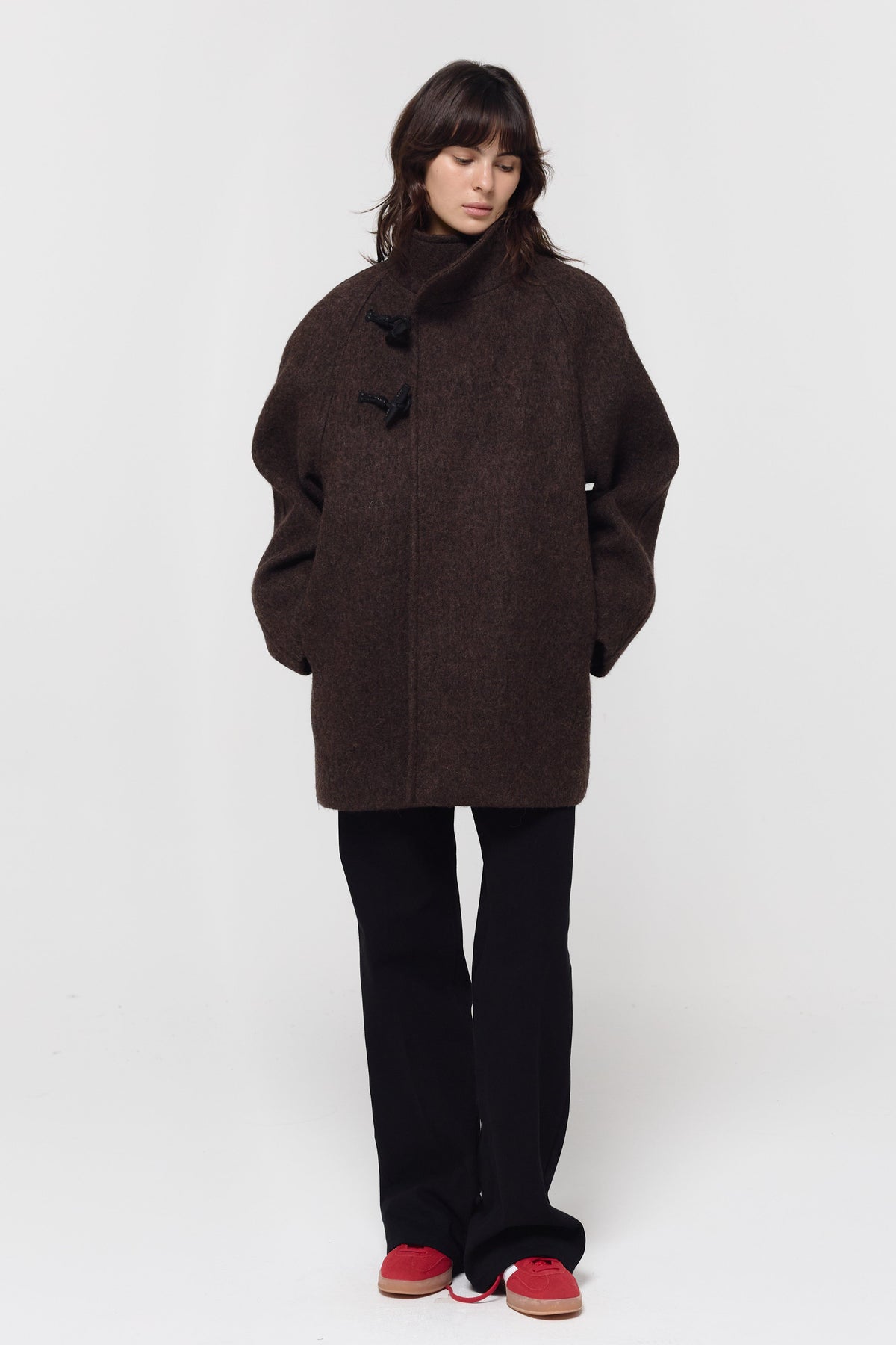 26FW HIGH-NECK TOGGLE COAT