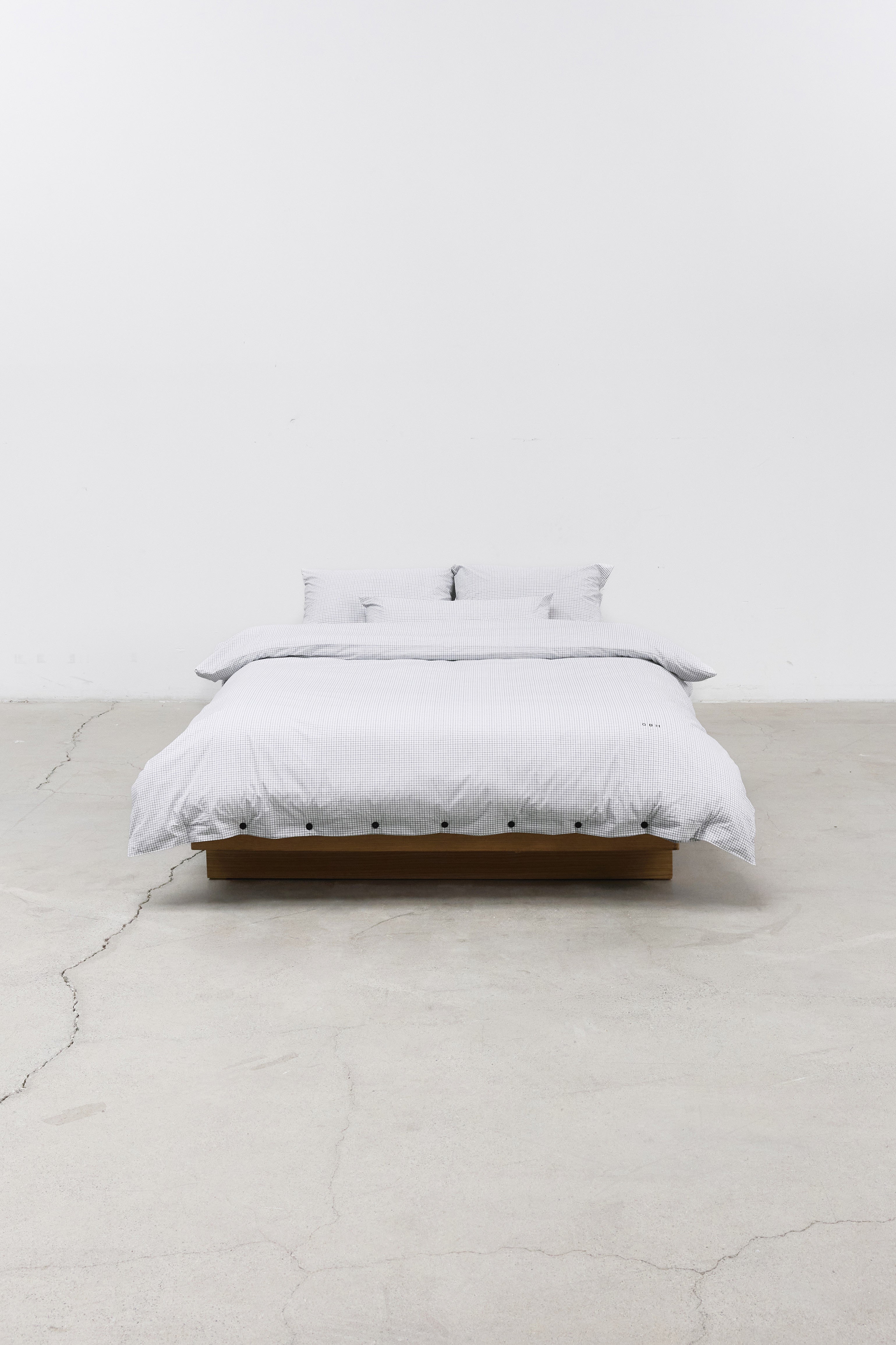 DUVET COVER - CHECK GRID / 2 SIZES