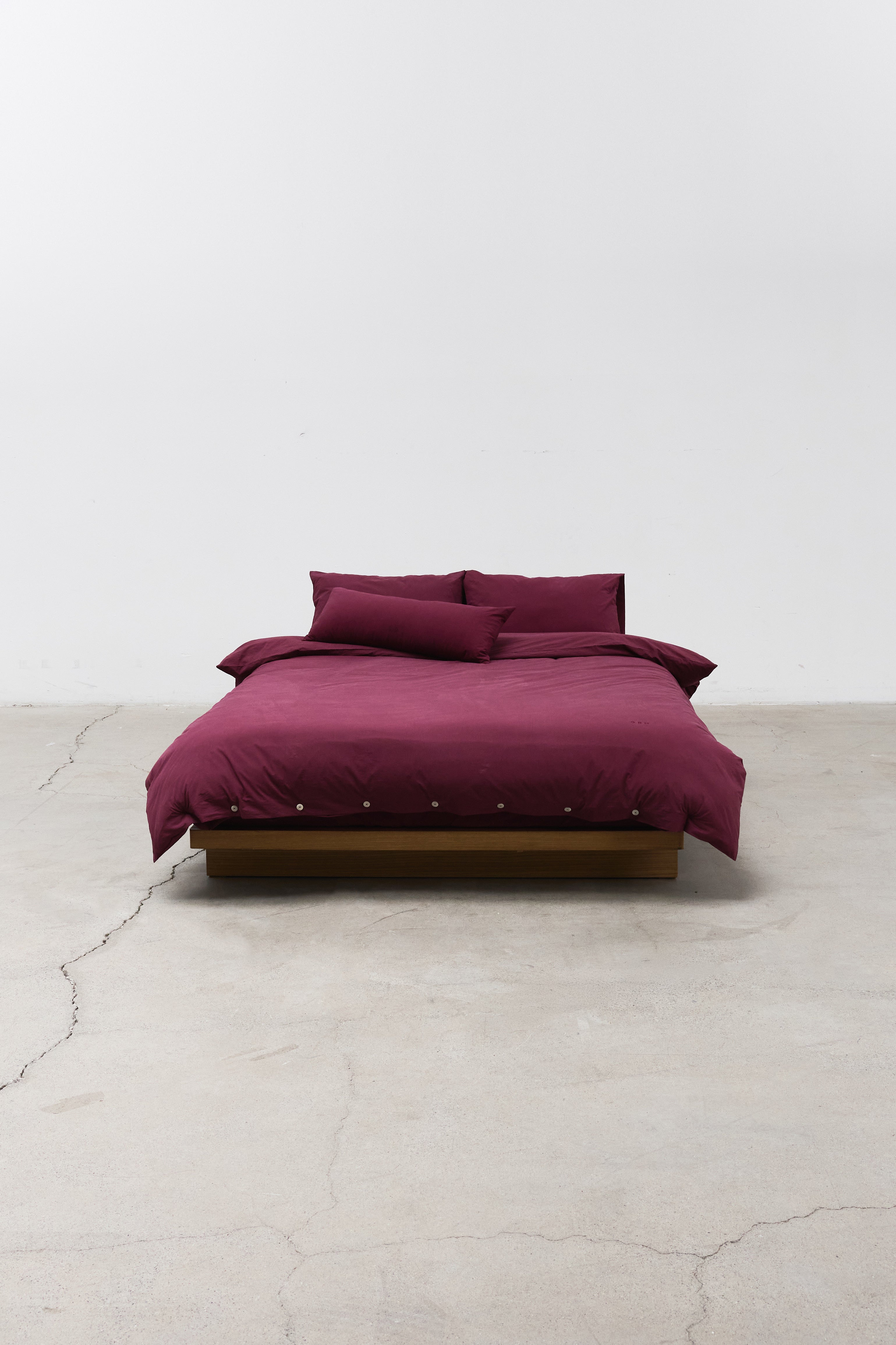 DUVET COVER - MERLOT / 2 SIZES