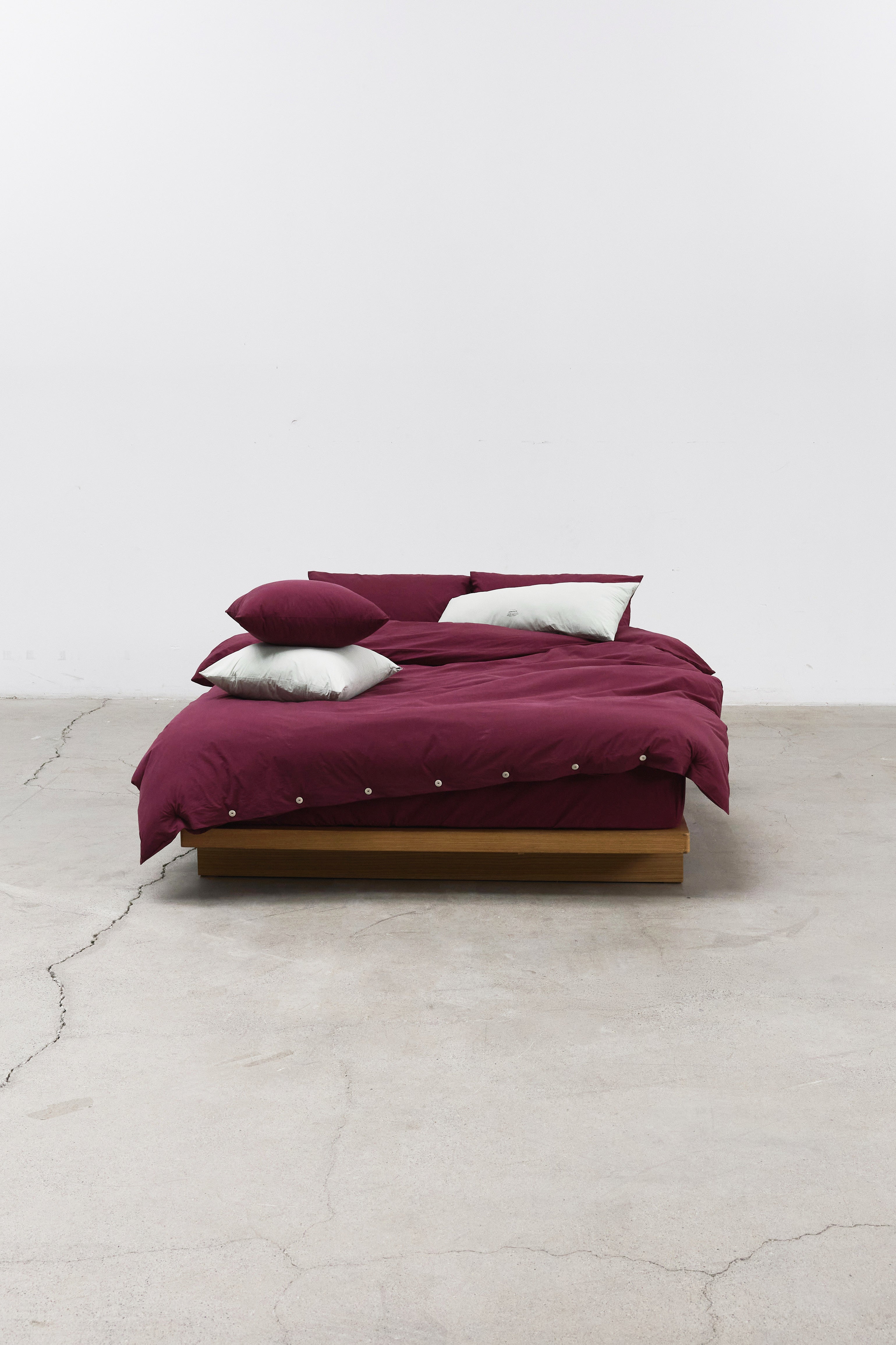 DUVET COVER - MERLOT / 2 SIZES