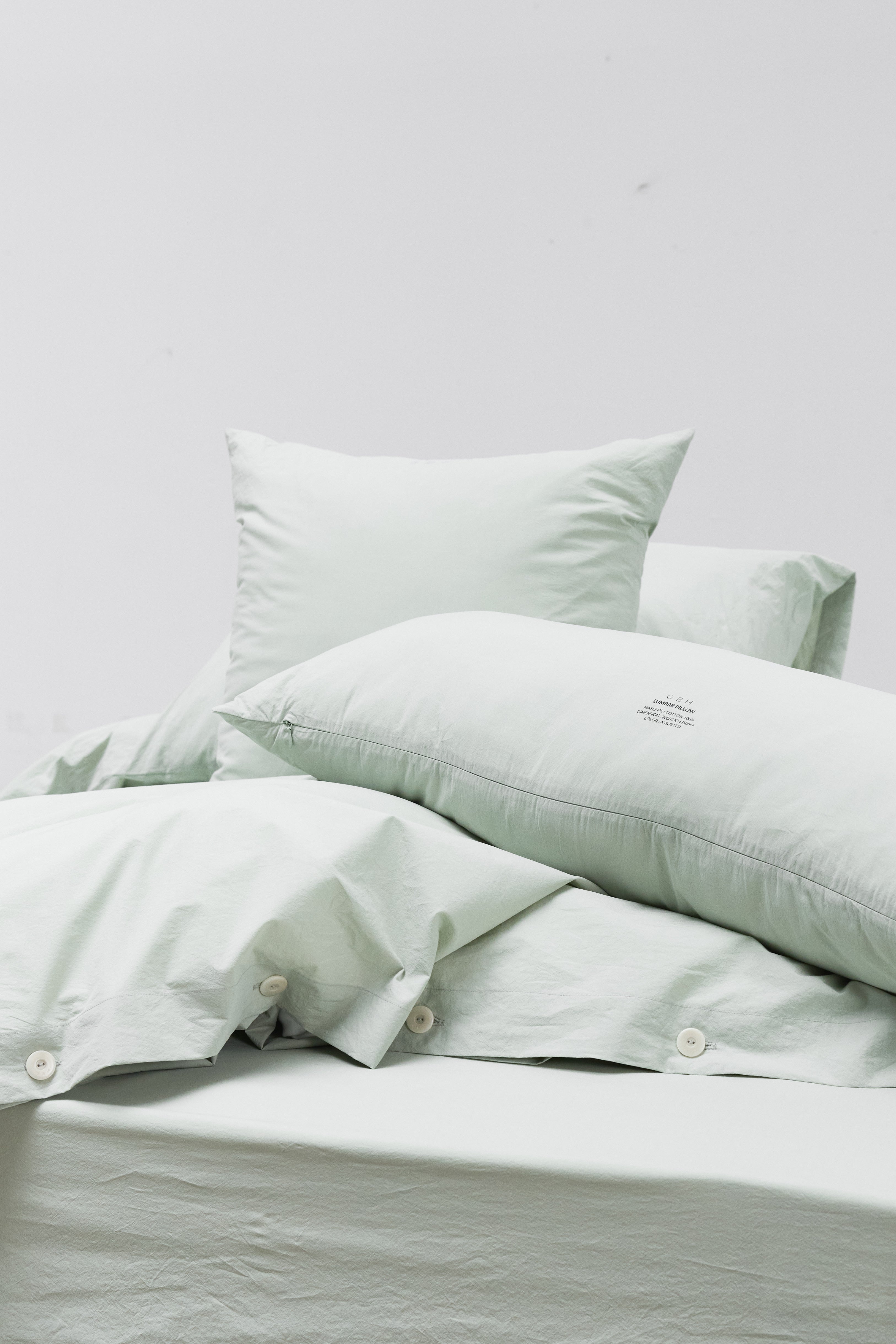 LUMBAR PILLOWCASE / 6 COLORS