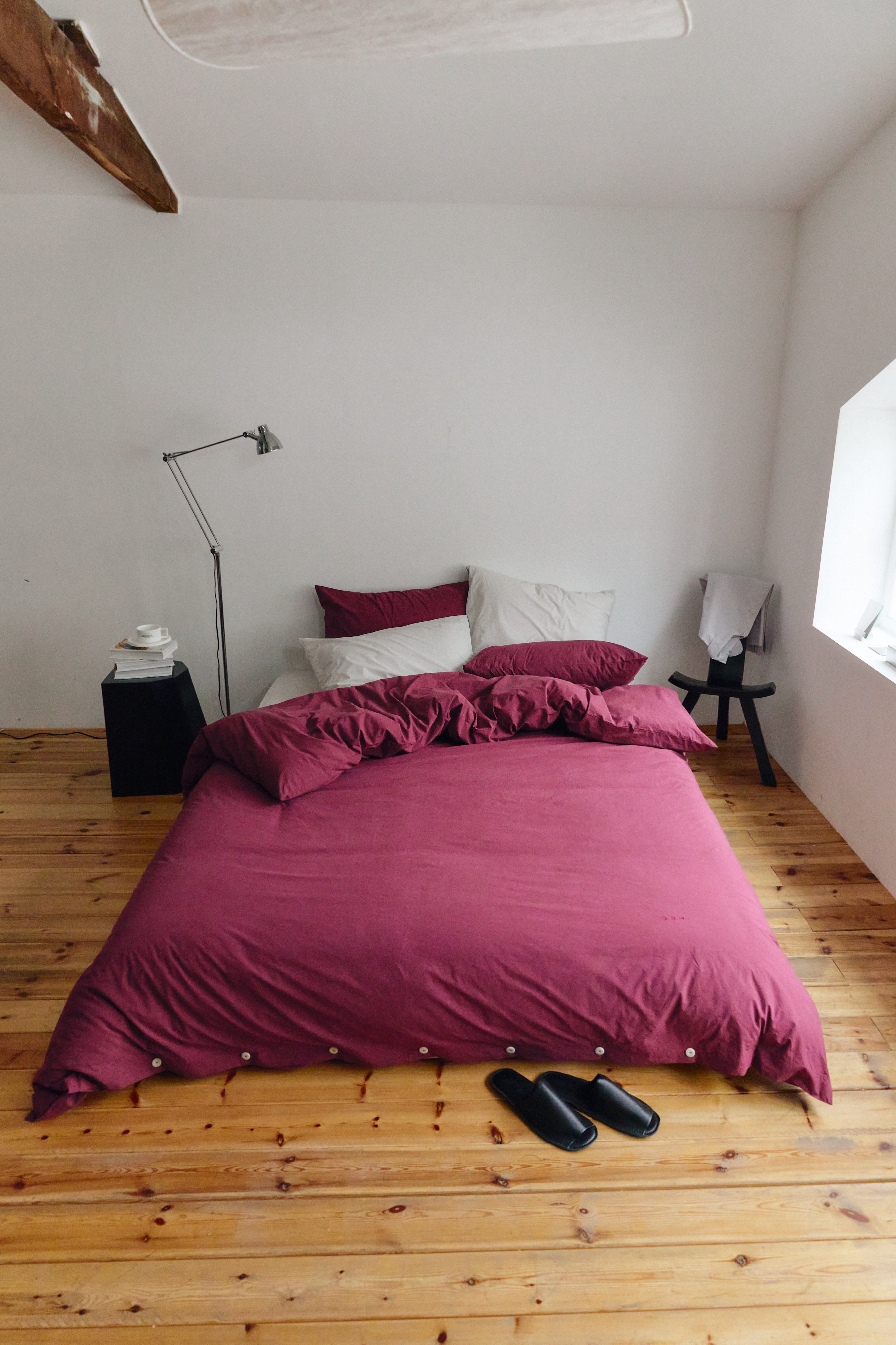 DUVET COVER - MERLOT / 2 SIZES