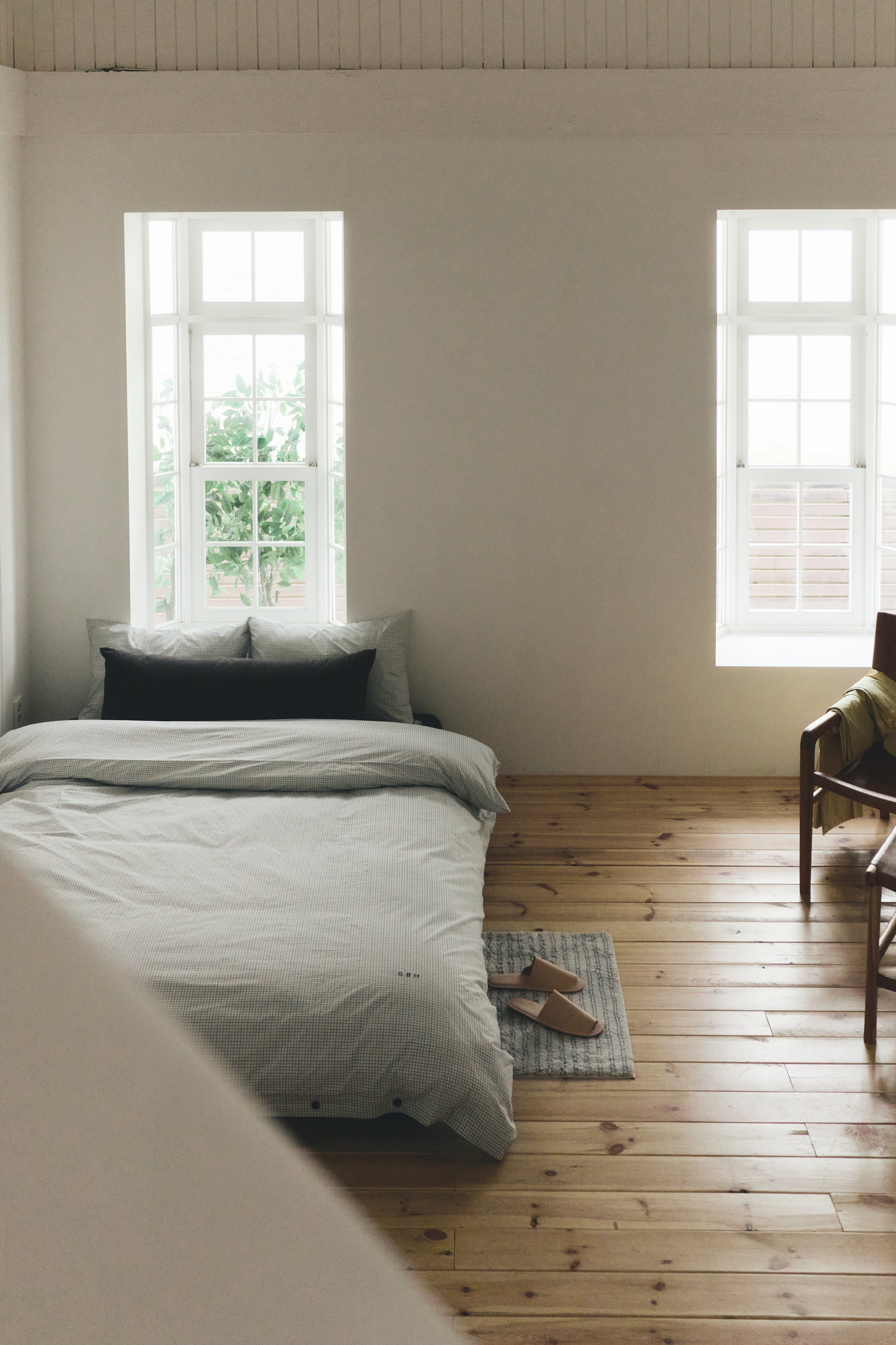 DUVET COVER - CHECK GRID / 2 SIZES