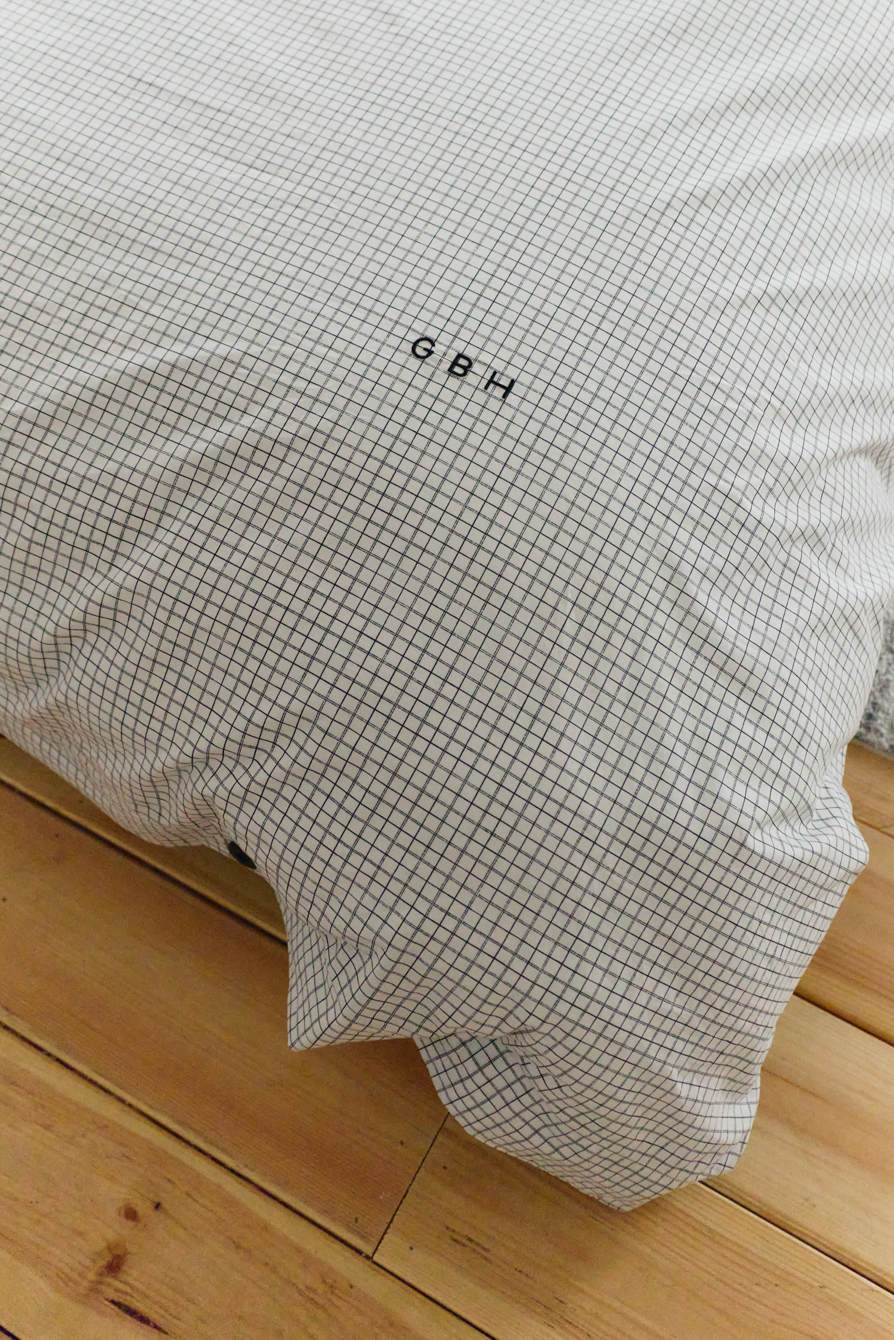 DUVET COVER - CHECK GRID / 2 SIZES