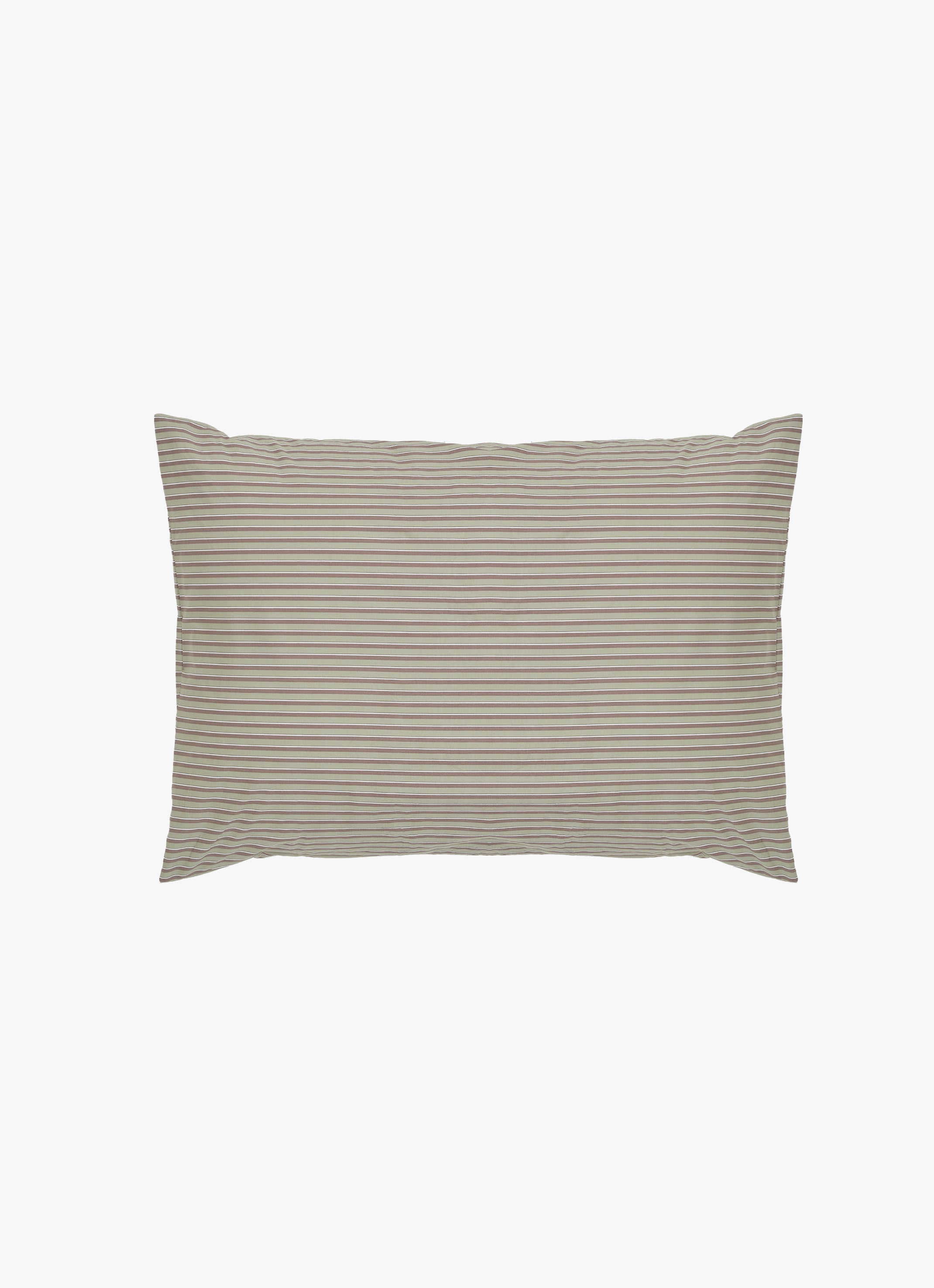 GBH HOME PILLOWCASE THIN STRIPE MOSS (2 SIZES)