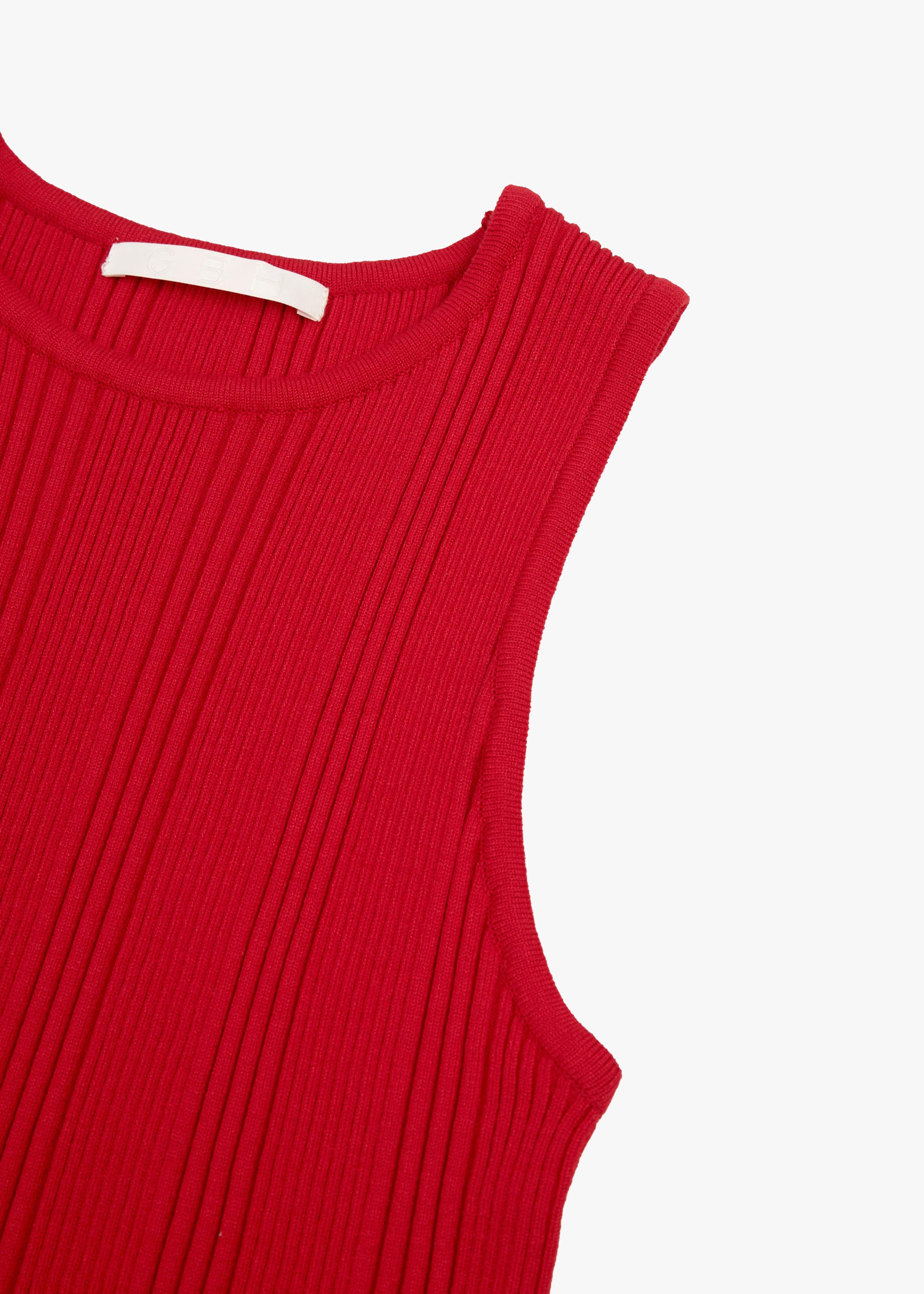 RIBBED SLIM SLEEVELESS TOP