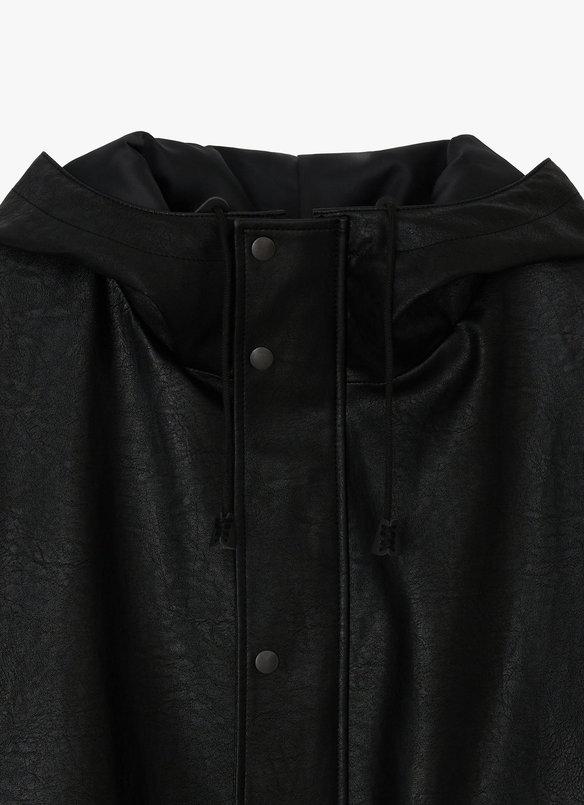 26FW HUNTING FAUX LEATHER JACKET