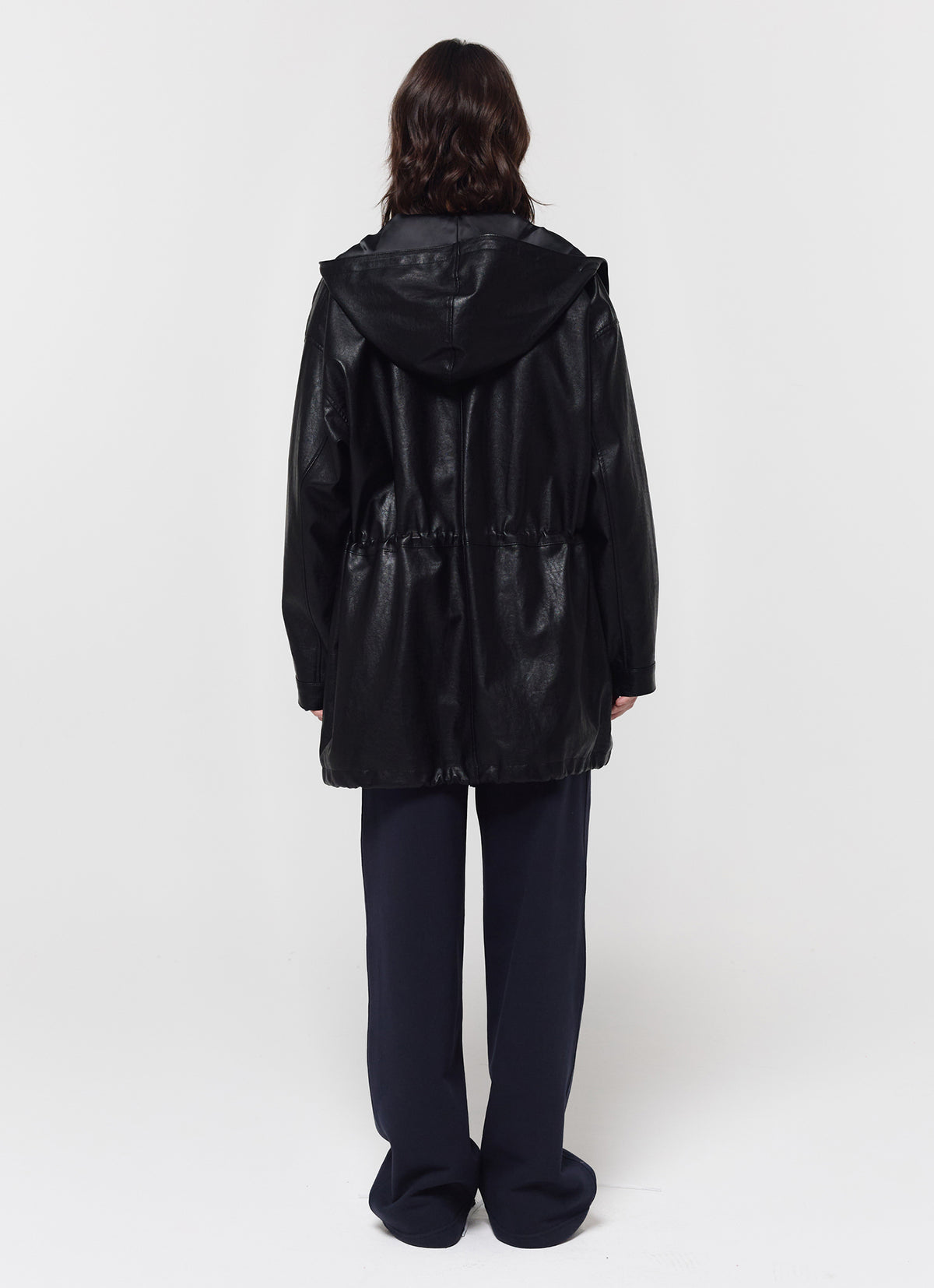 26FW HUNTING FAUX LEATHER JACKET