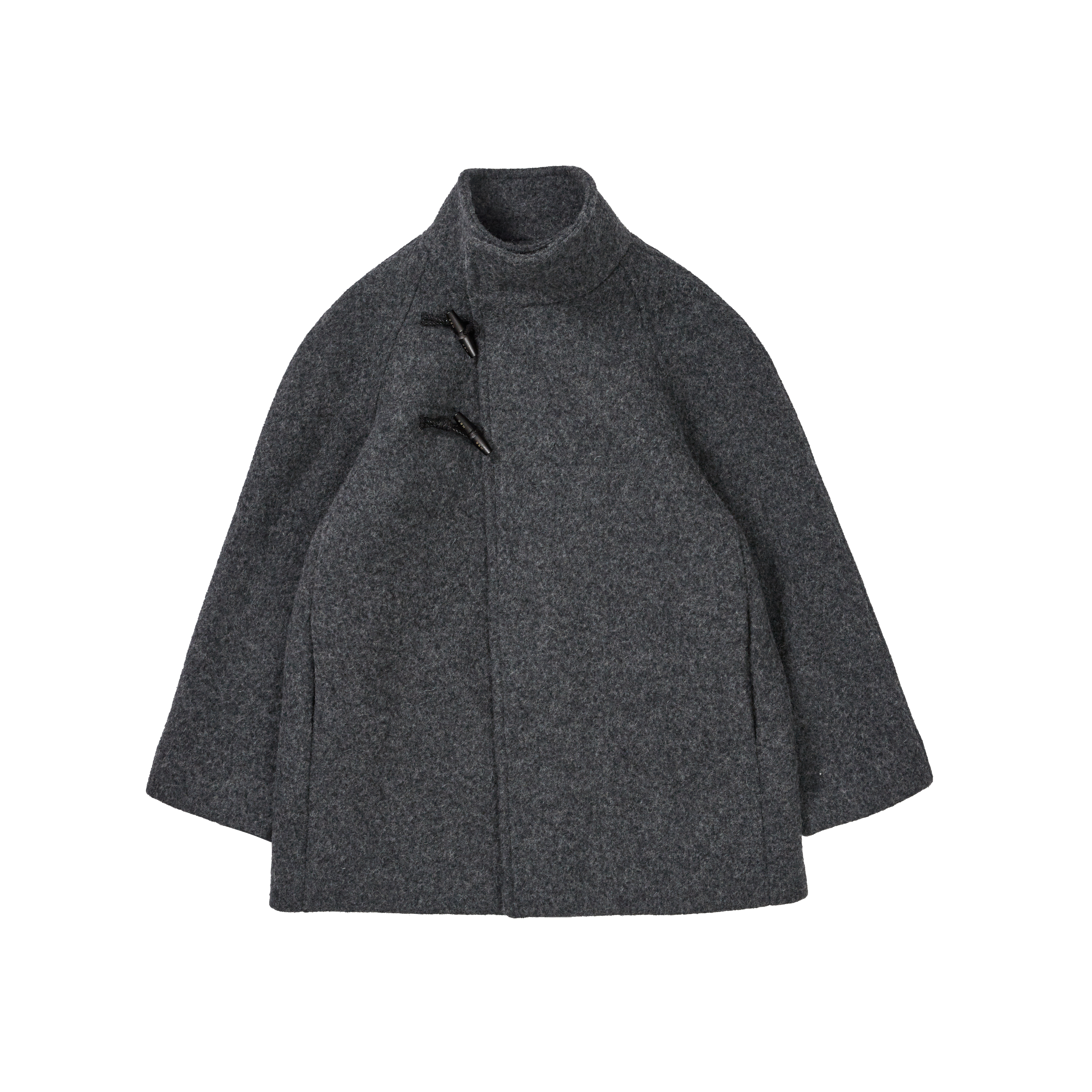 HIGH-NECK TOGGLE COAT