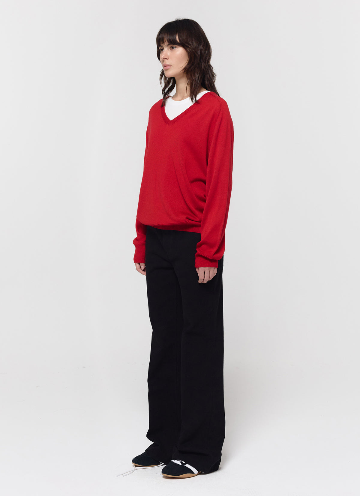 26FW LOOSE V-NECK KNIT