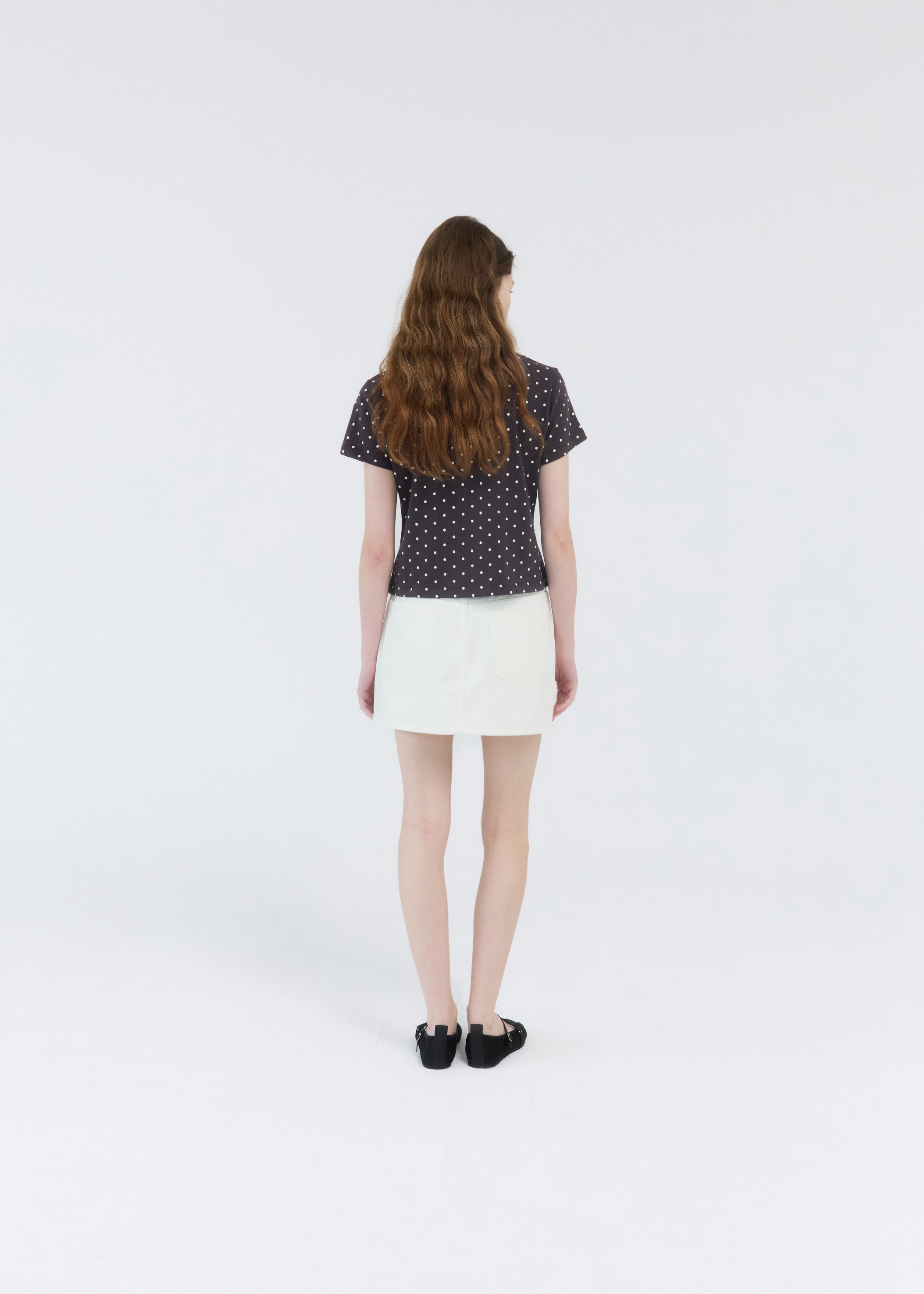 STUD POINT MINI SKIRT