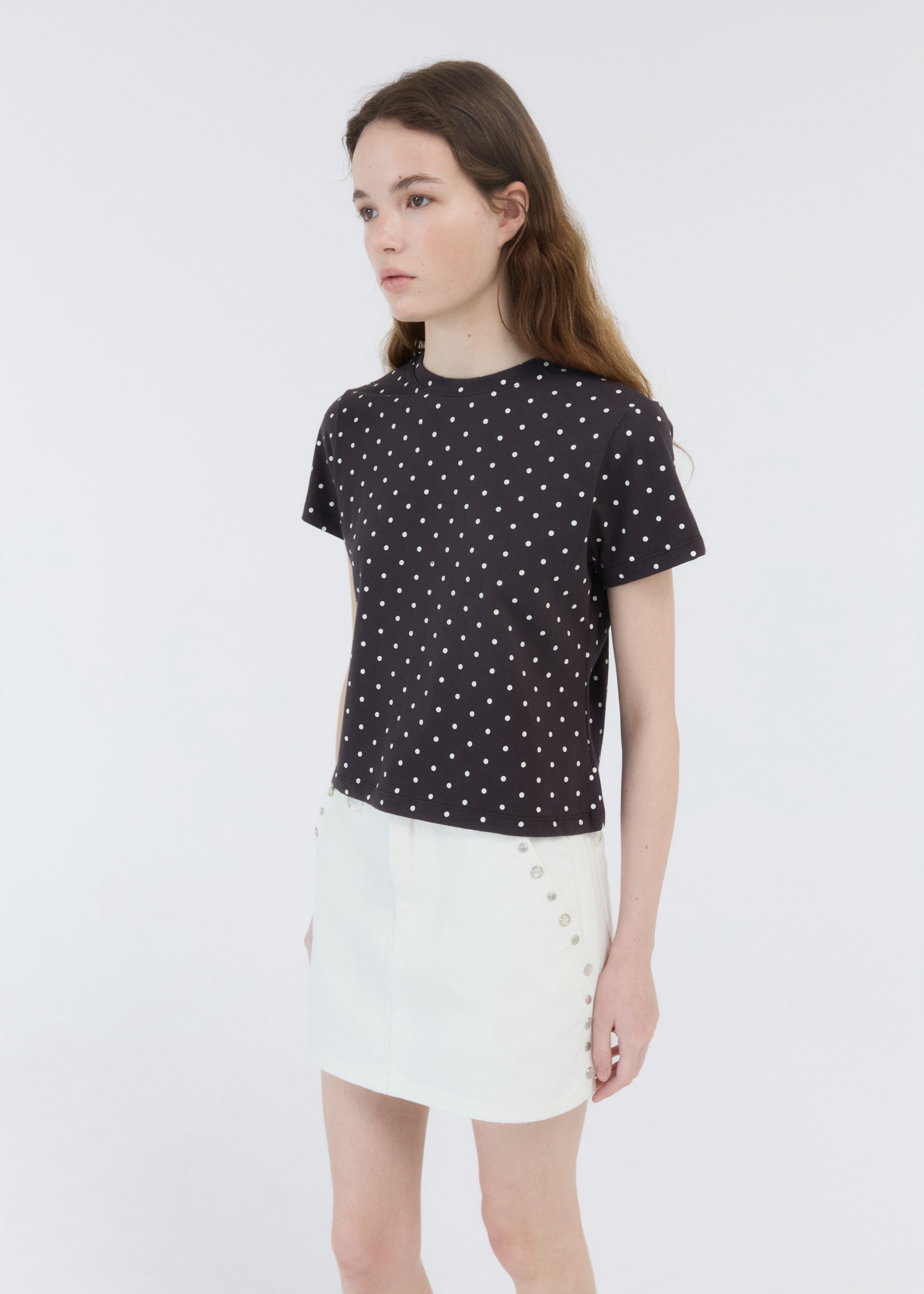 STUD POINT MINI SKIRT
