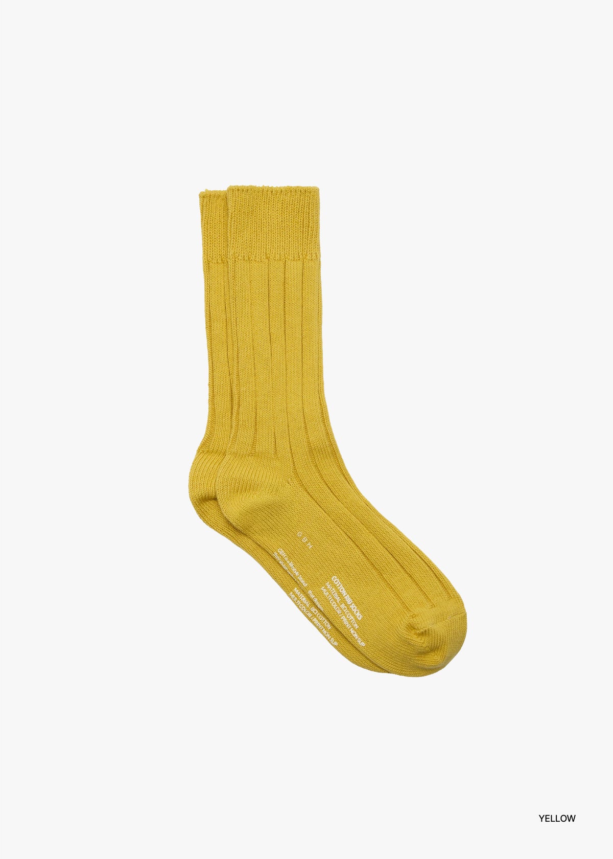 26FW COTTON RIB SOCKS