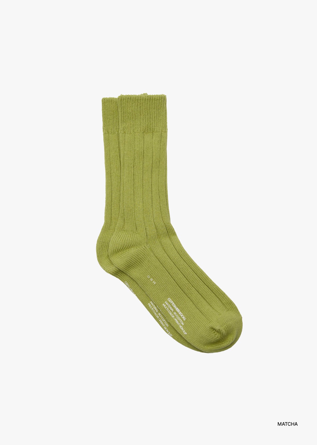 26FW COTTON RIB SOCKS