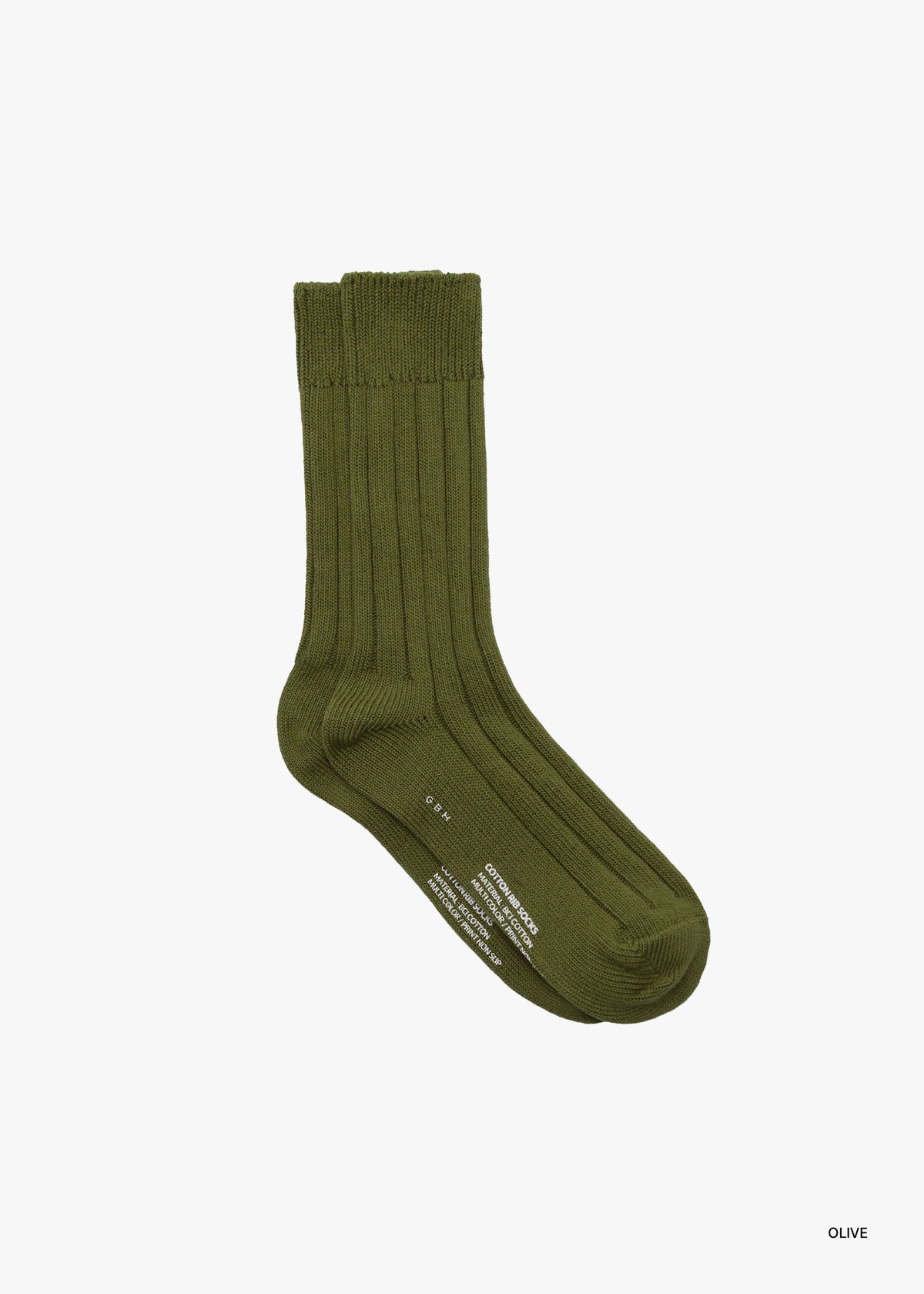 26FW COTTON RIB SOCKS
