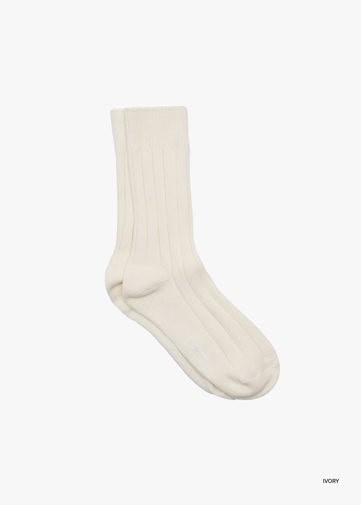 26FW COTTON RIB SOCKS