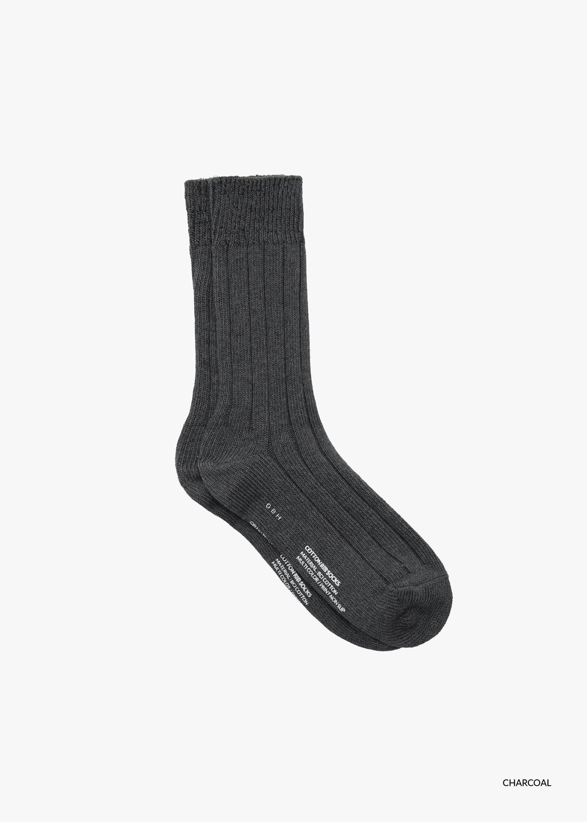 26FW COTTON RIB SOCKS