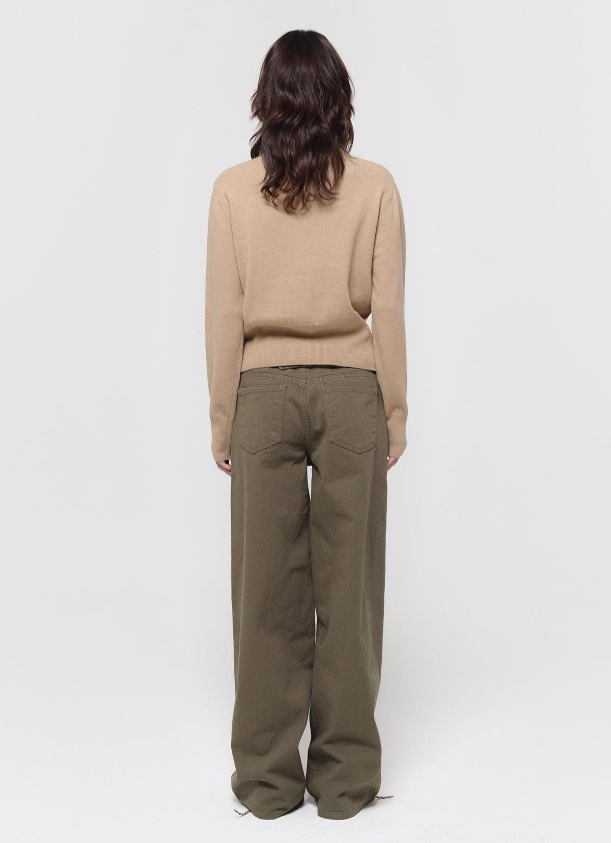 26FW MERINO WOOL HIGH-NECK CARDIGAN