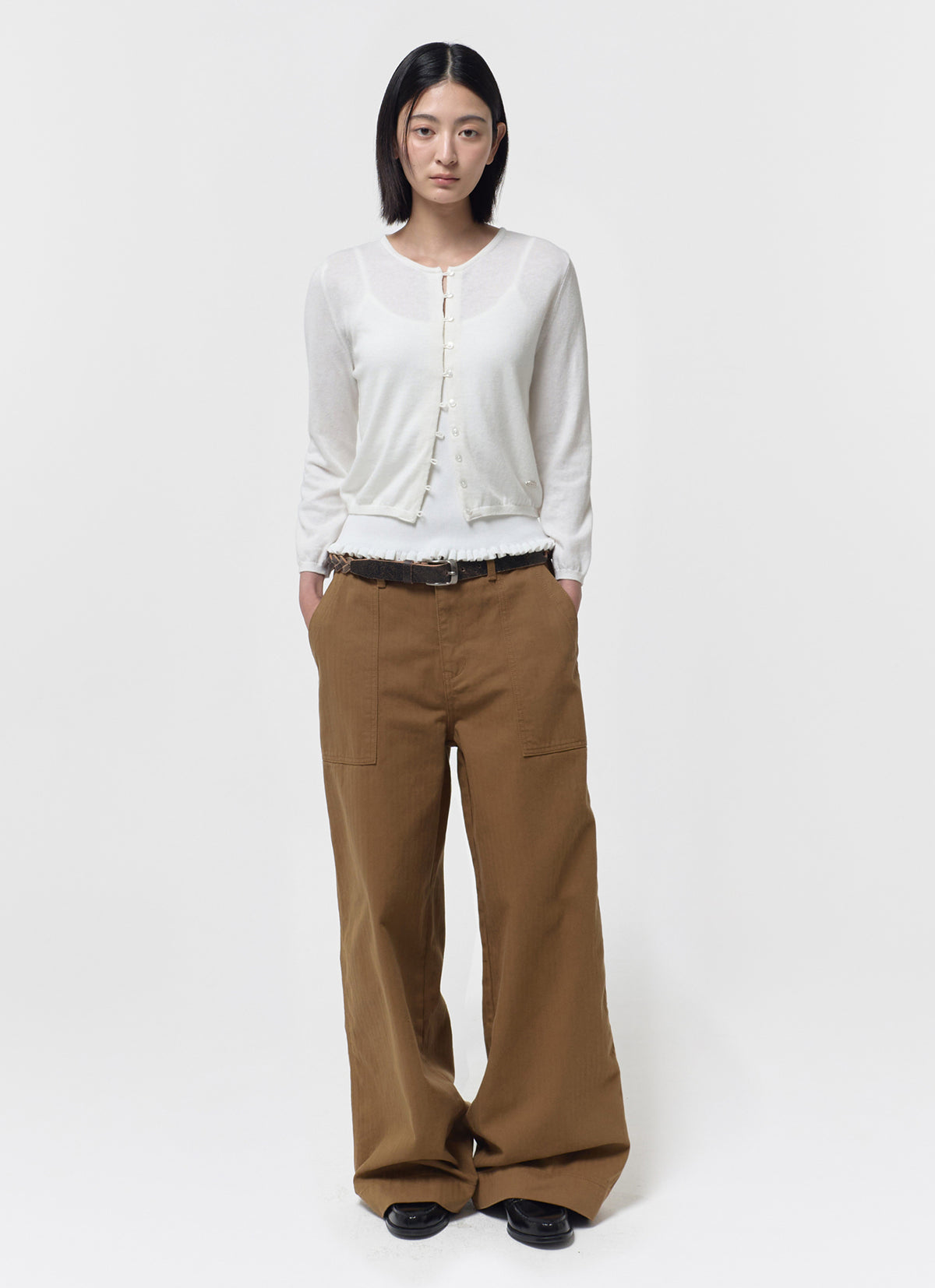 26FW CASHMERE PETITE CARDIGAN