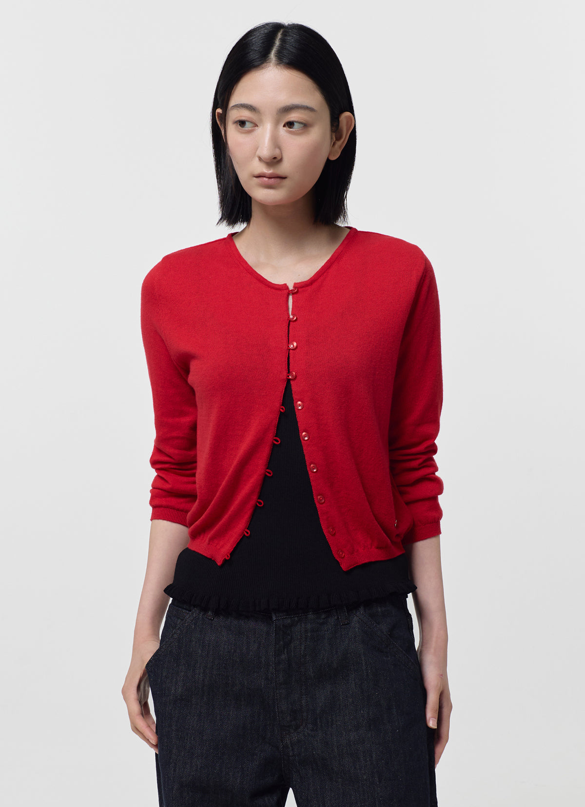26FW CASHMERE PETITE CARDIGAN