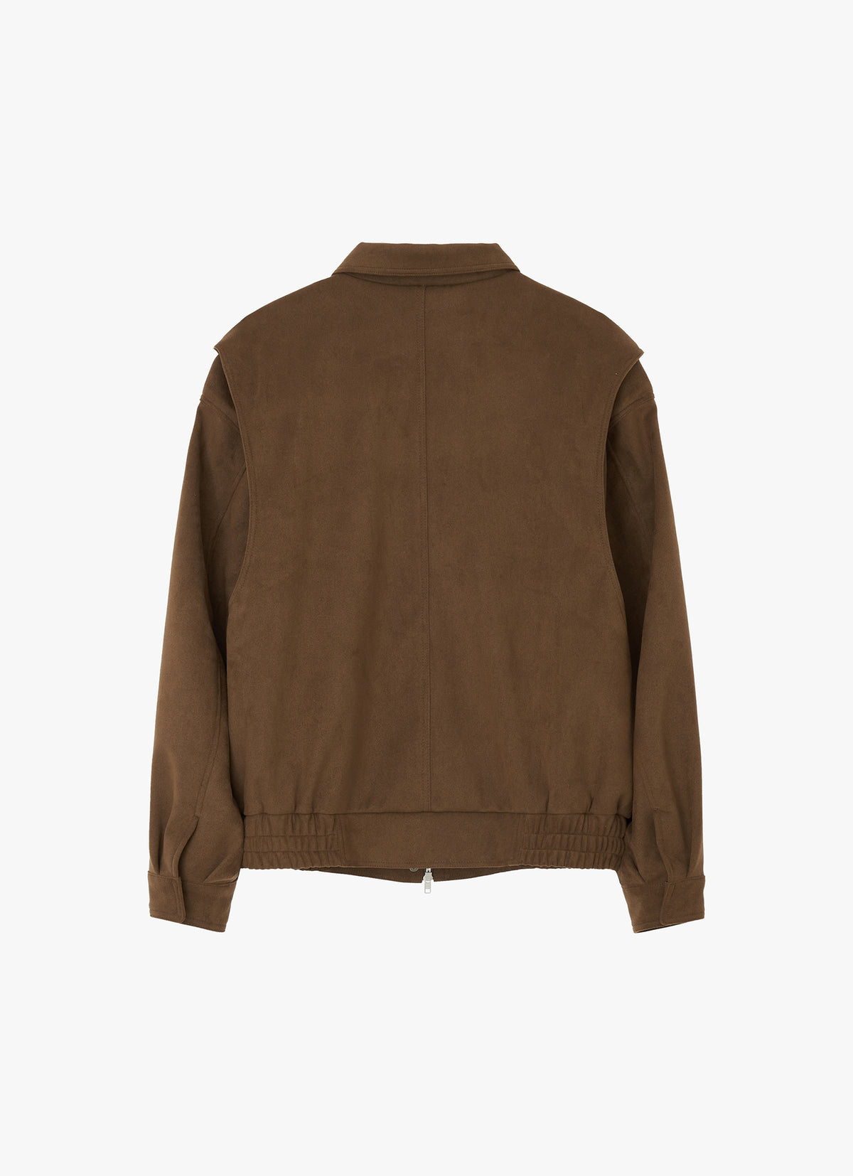 26FW FAUX SUEDE BOMBER