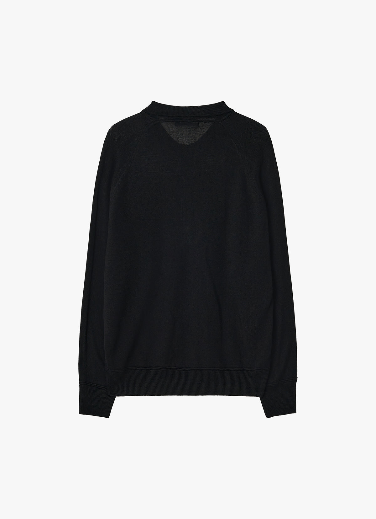 26FW WOOL SILK POLO KNIT