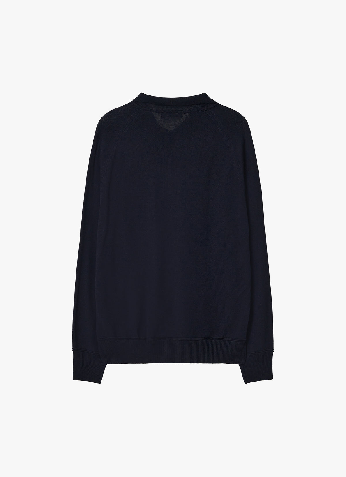 26FW WOOL SILK POLO KNIT