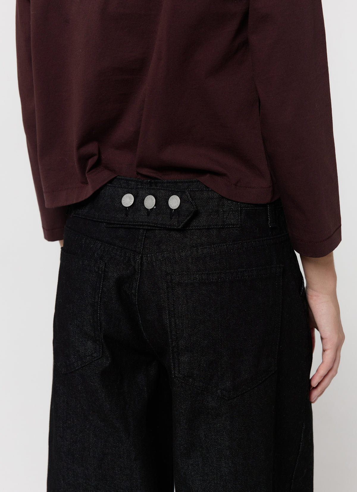 26FW WIDE CINCH-BACK JEAN