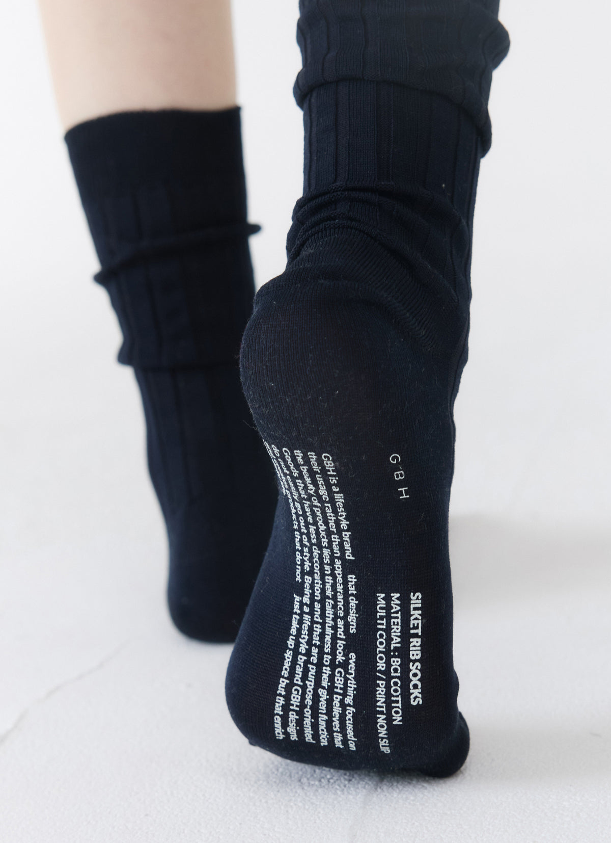26FW SILKET RIB SOCKS