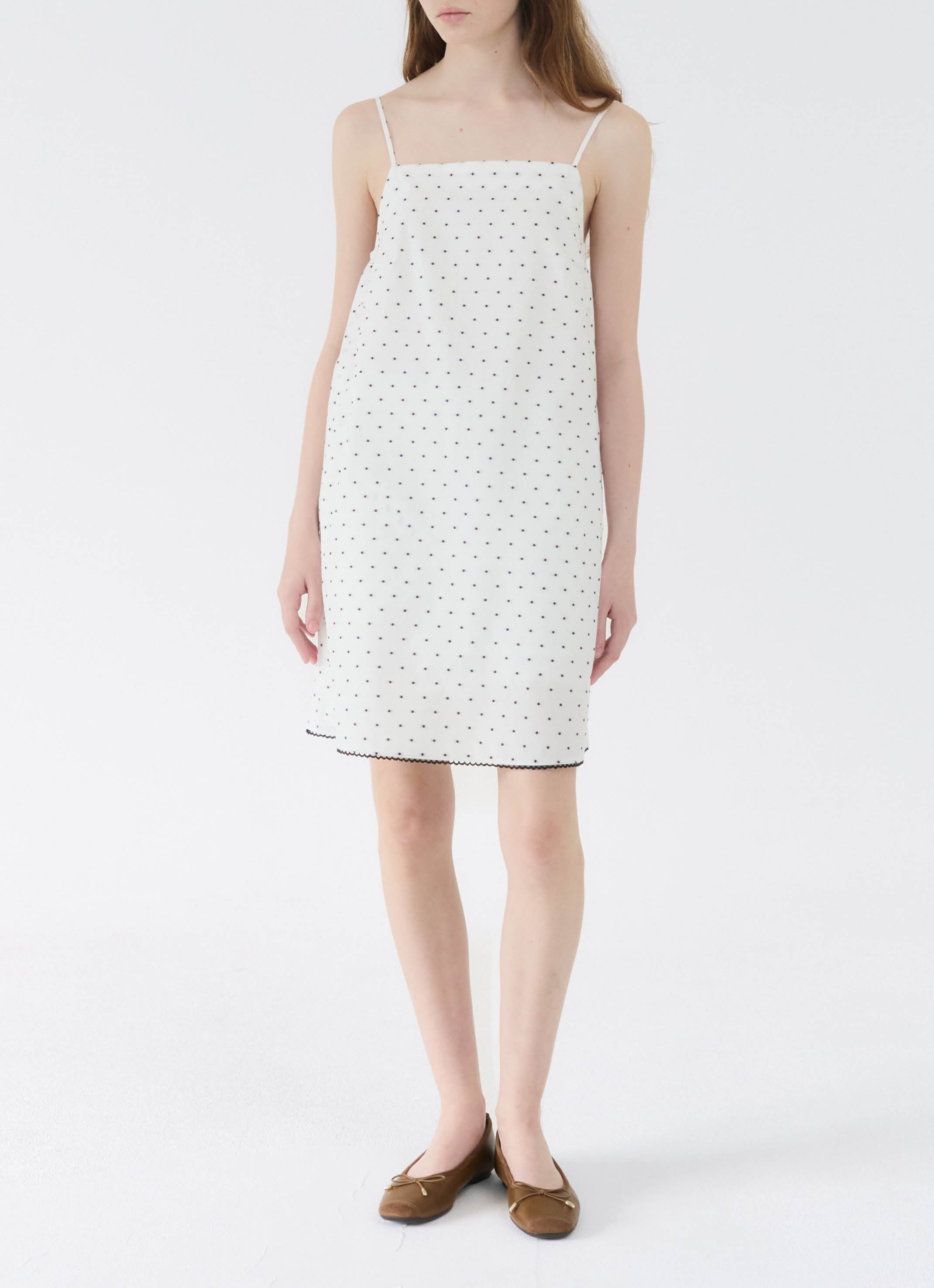 STRAP MINI DRESS