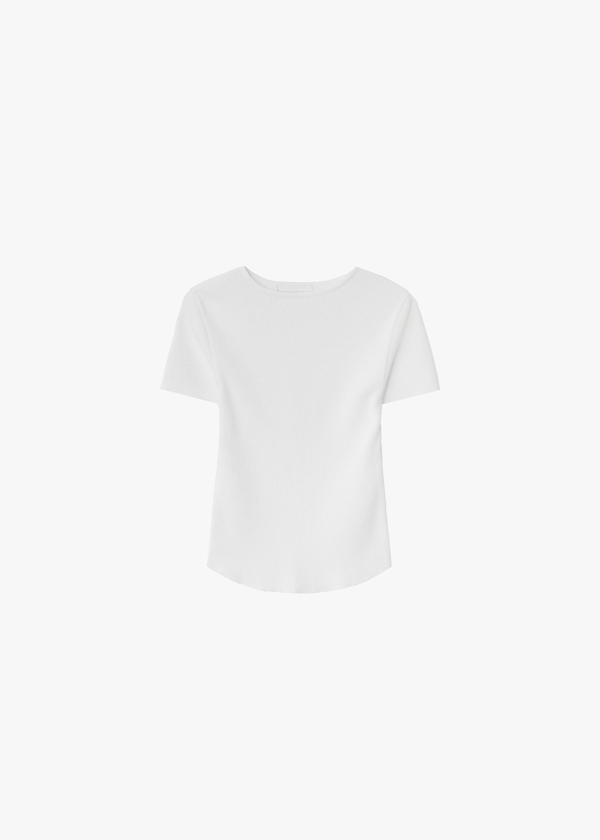 26FW RIBBED HALF SLEEVE KNIT