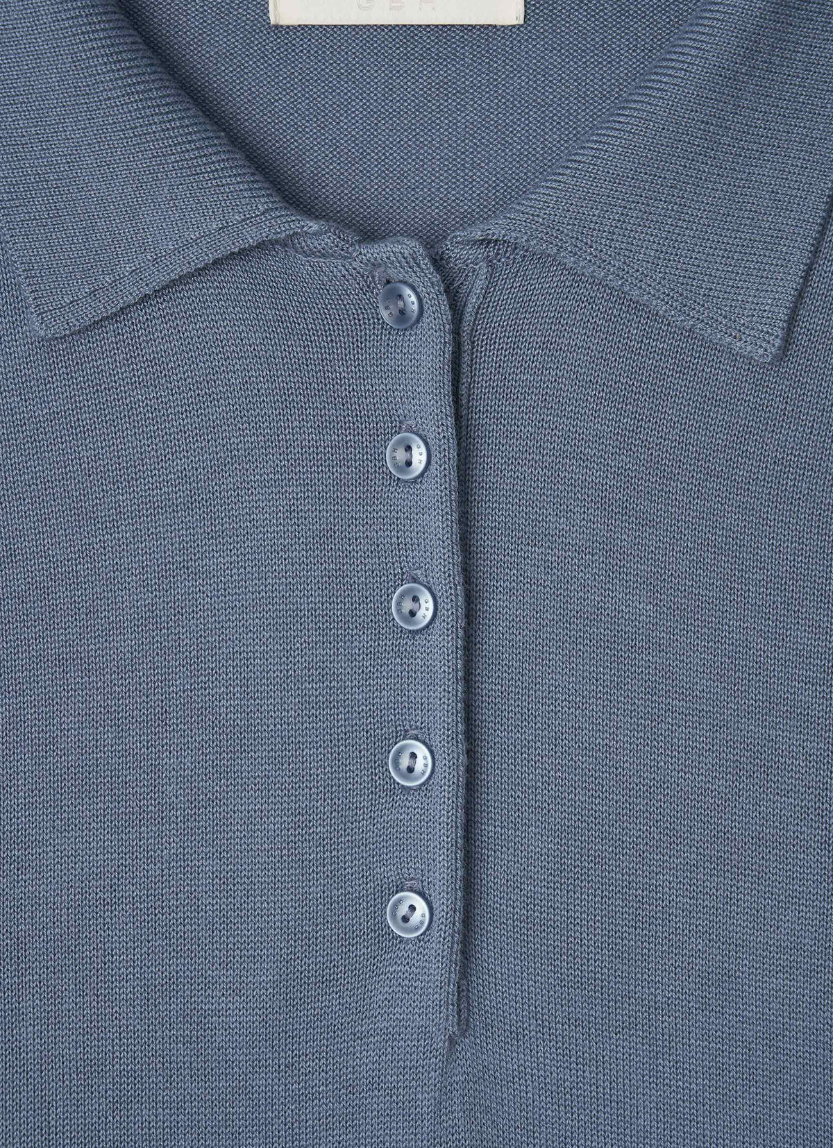 26FW WOOL SILK POLO KNIT