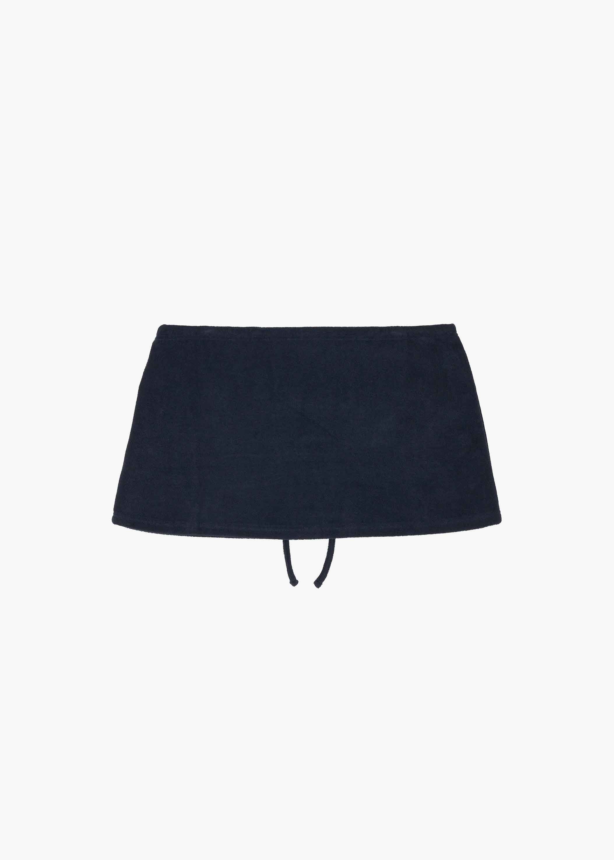 TERRY MINI SKIRT