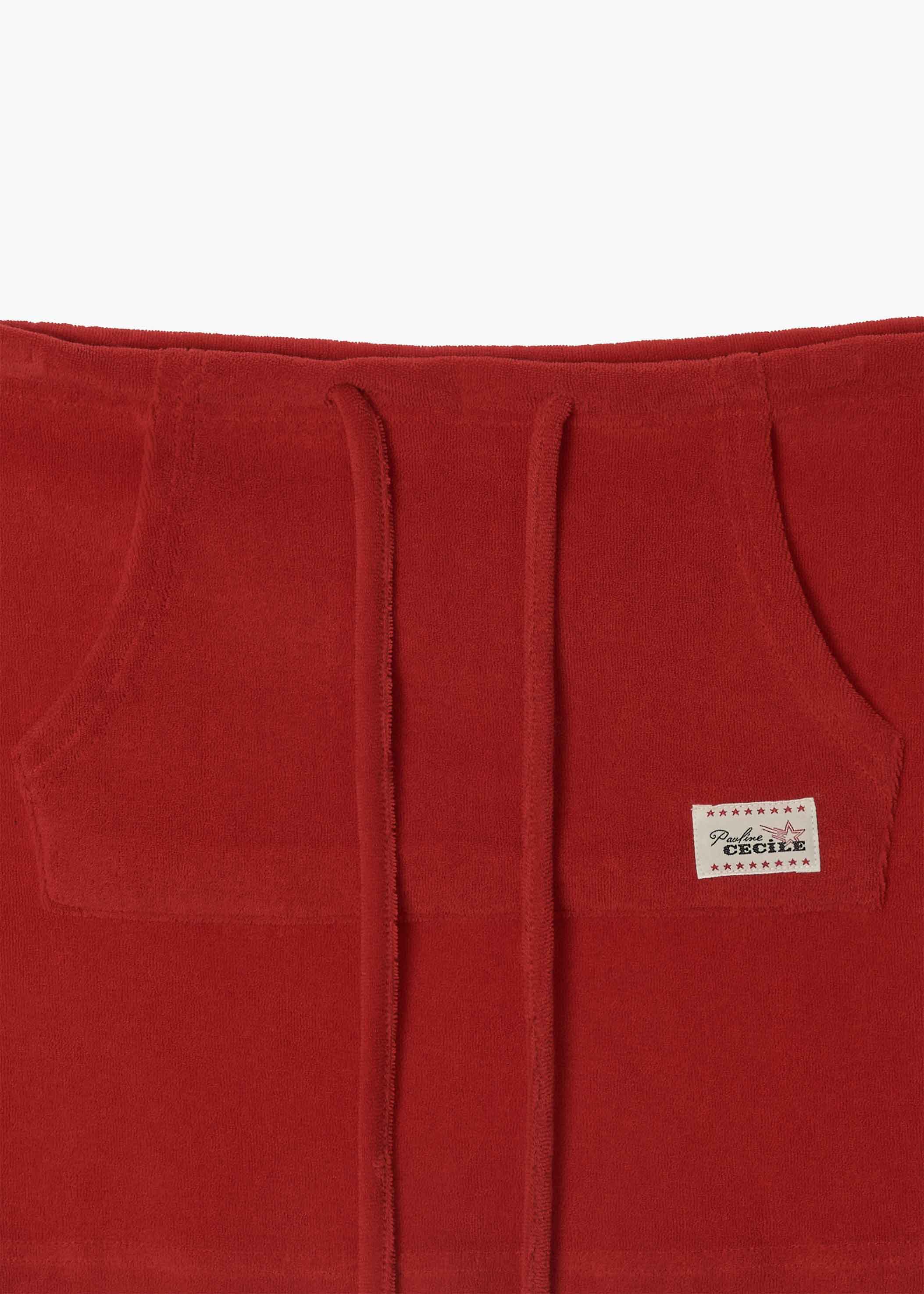 TERRY MINI SKIRT