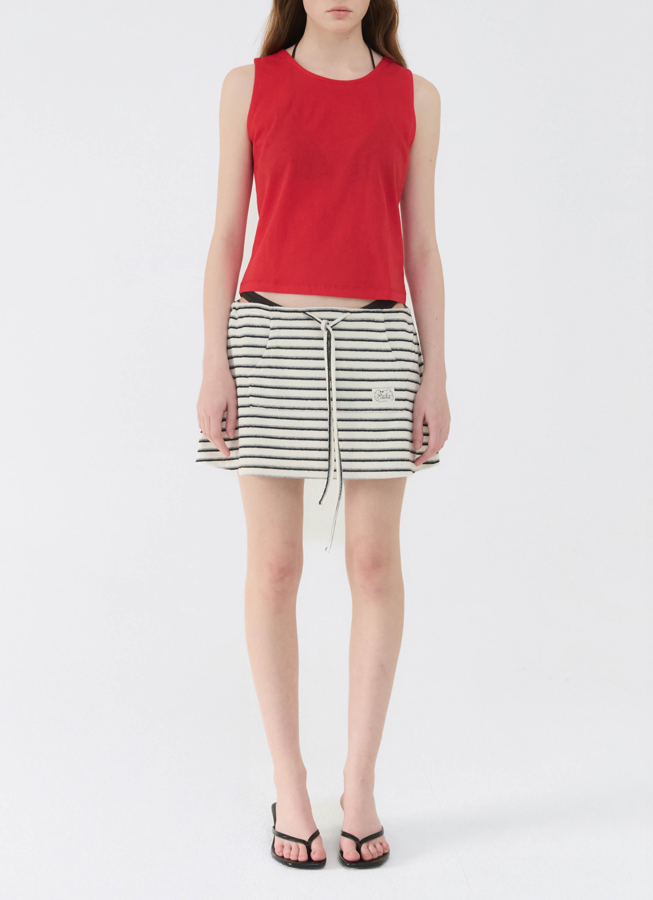 TERRY MINI SKIRT