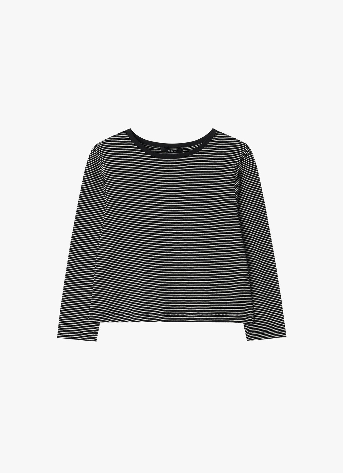 26FW MID SLEEVE STRIPE TOP