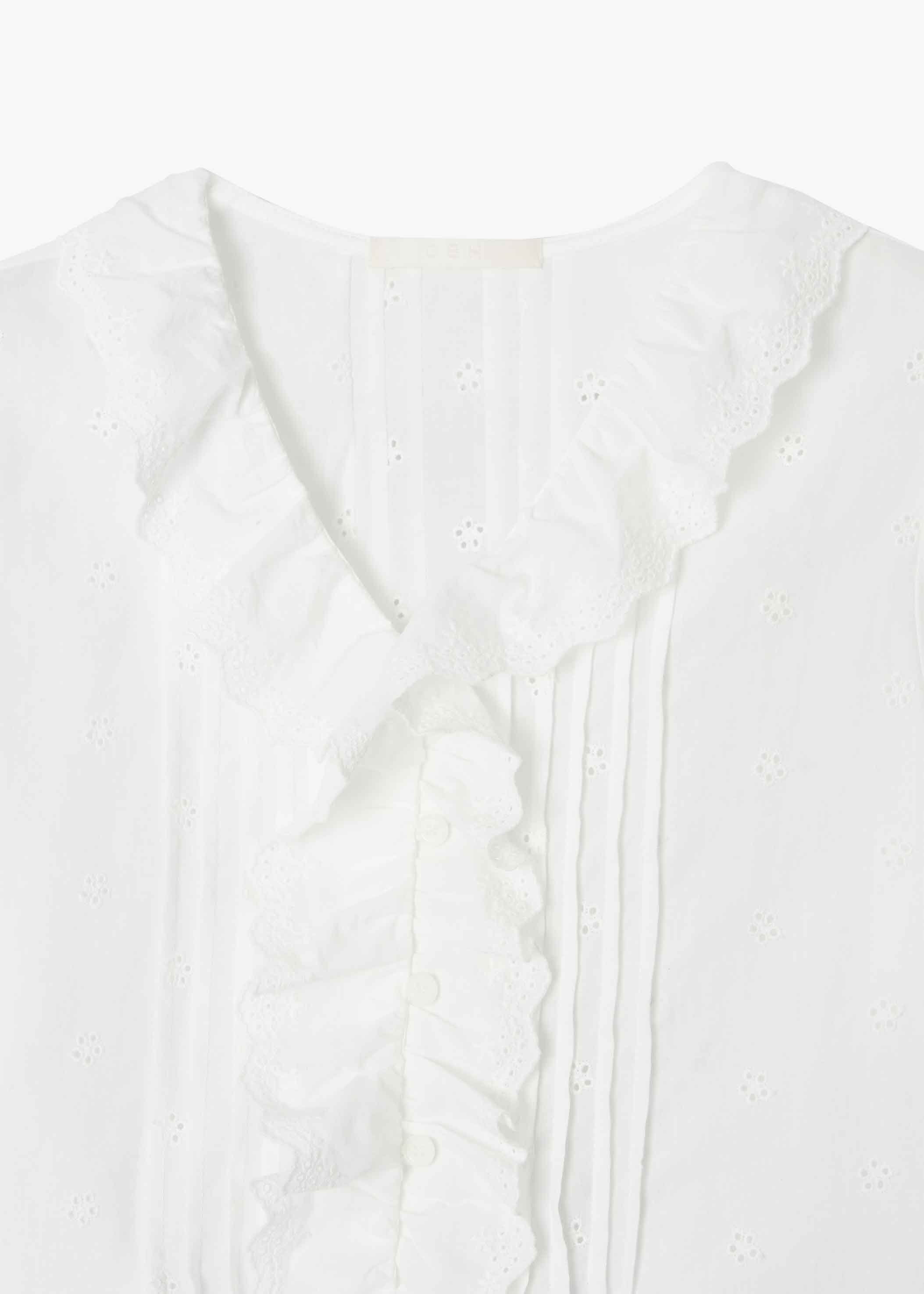 COTTON LACE BLOUSE