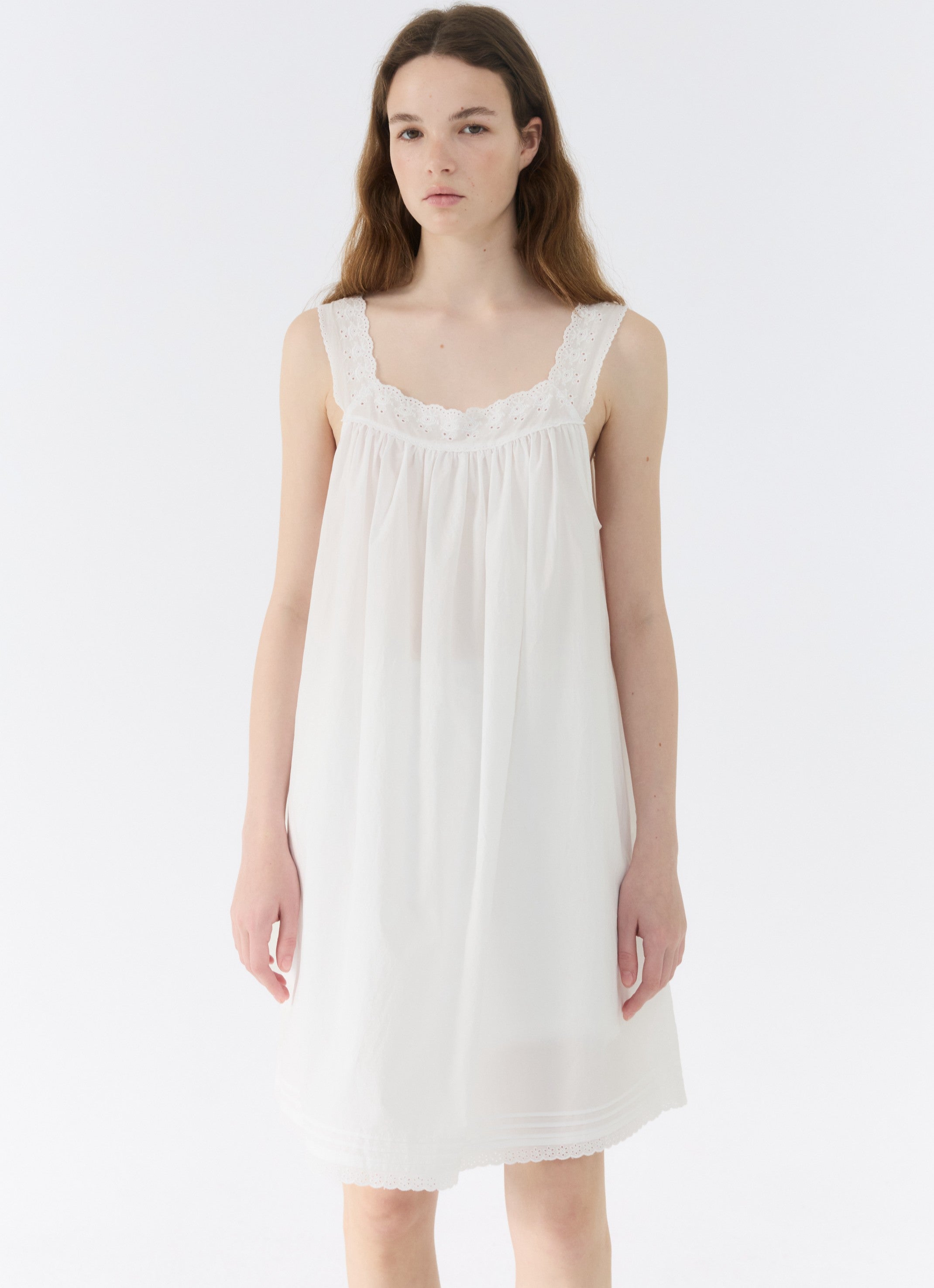 COTTON LACE DRESS