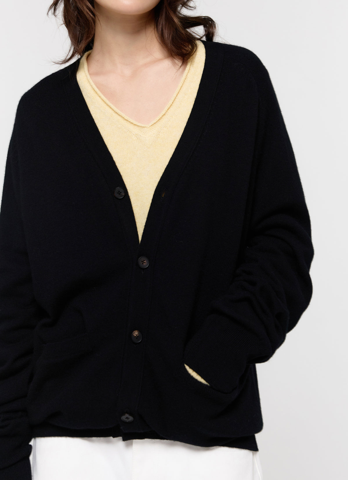 26FW MERINO WOOL LOOSE CARDIGAN