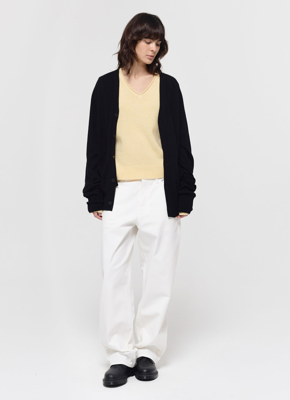 26FW MERINO WOOL LOOSE CARDIGAN