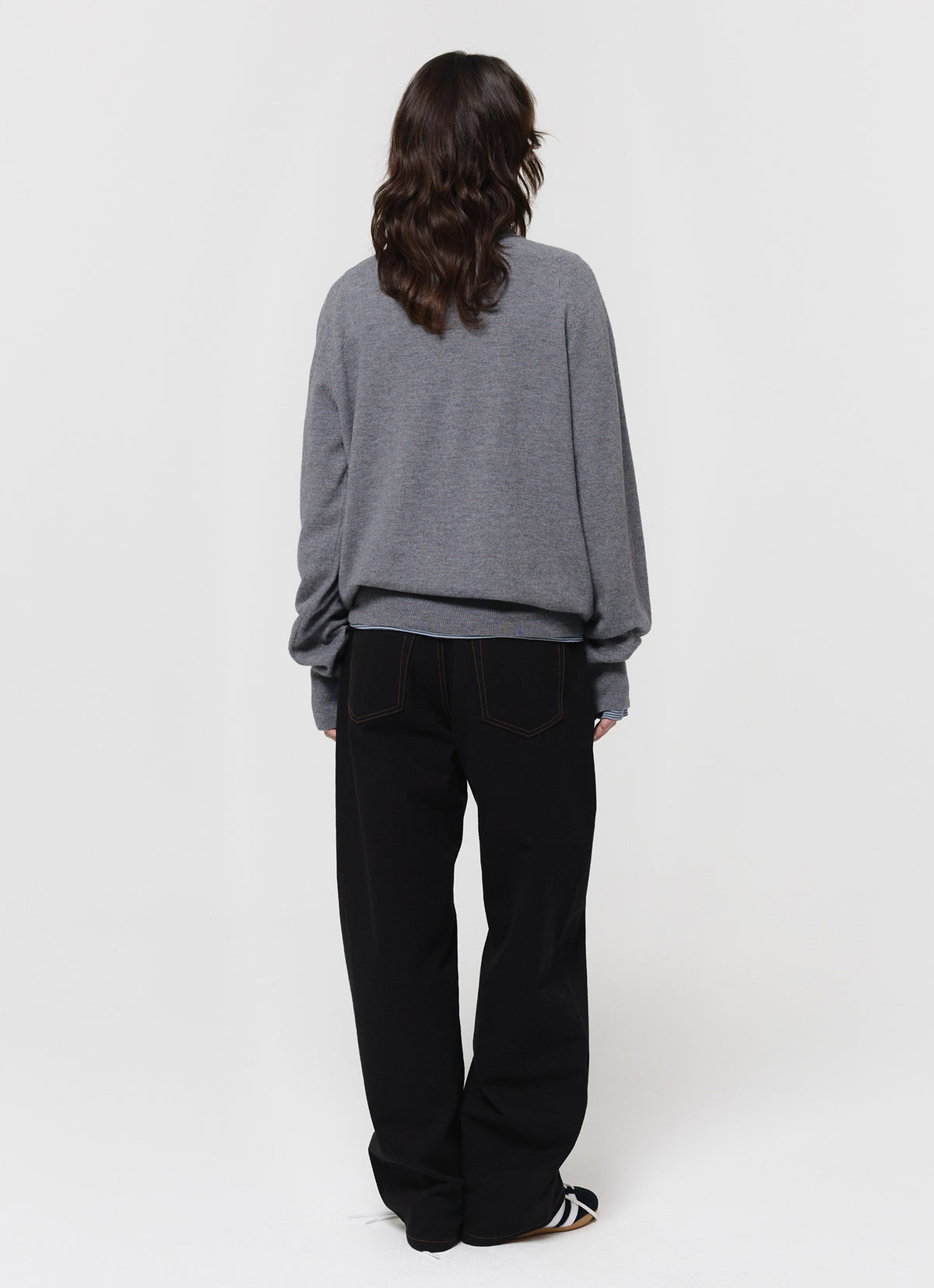 26FW MERINO WOOL LOOSE CARDIGAN