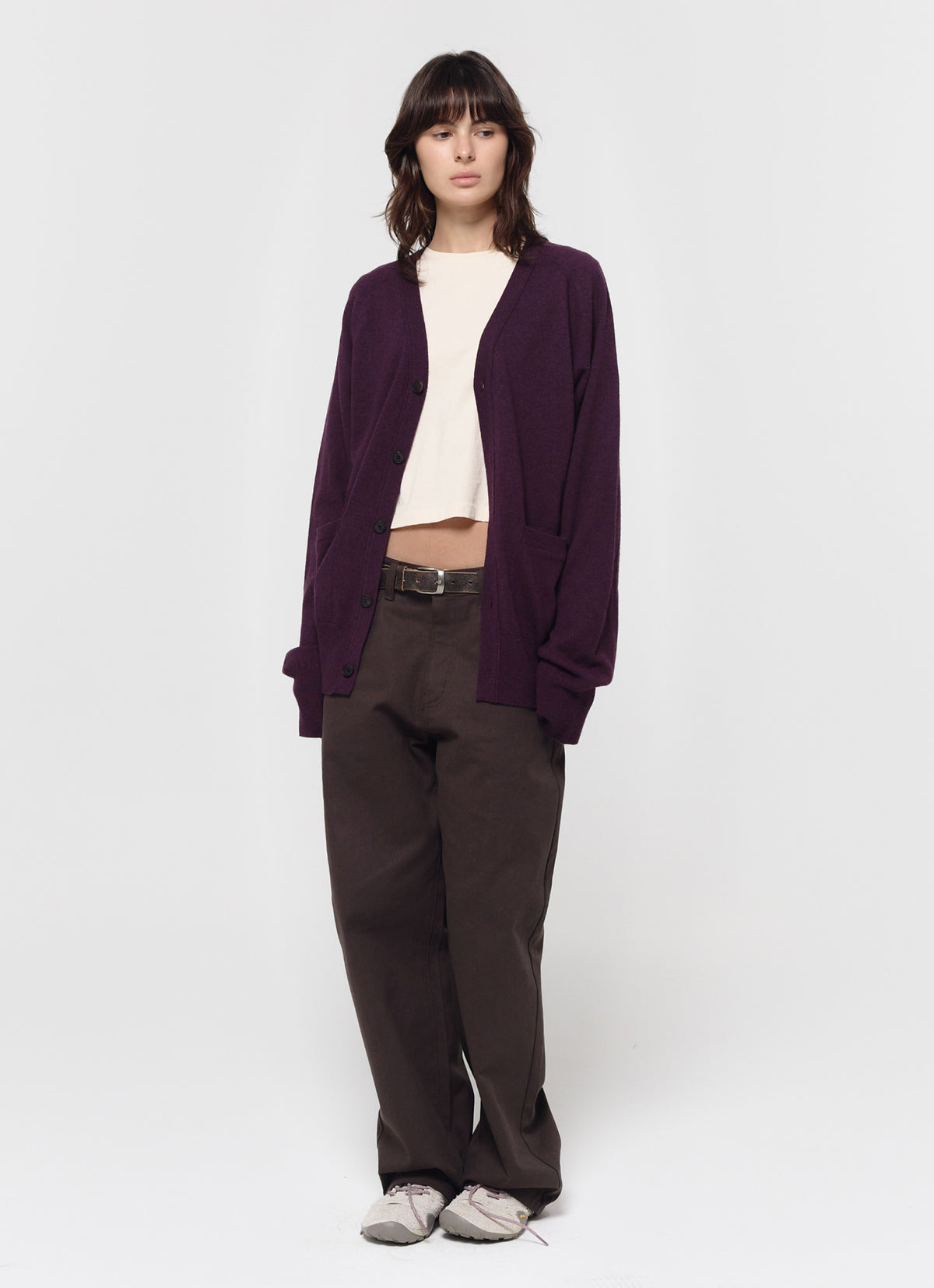26FW MERINO WOOL LOOSE CARDIGAN