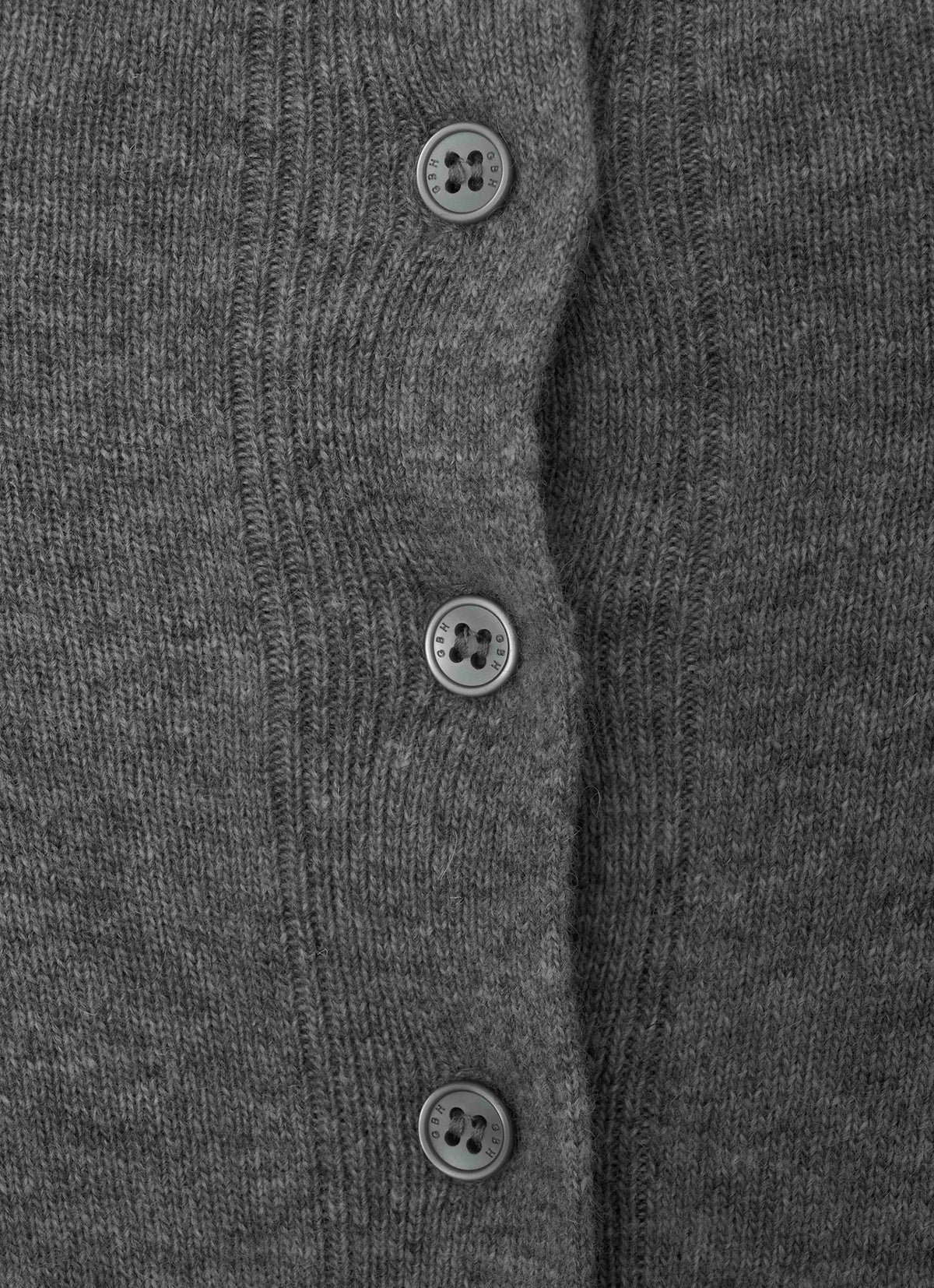 26FW WOOL BLEND HIGH-NECK CARDIGAN