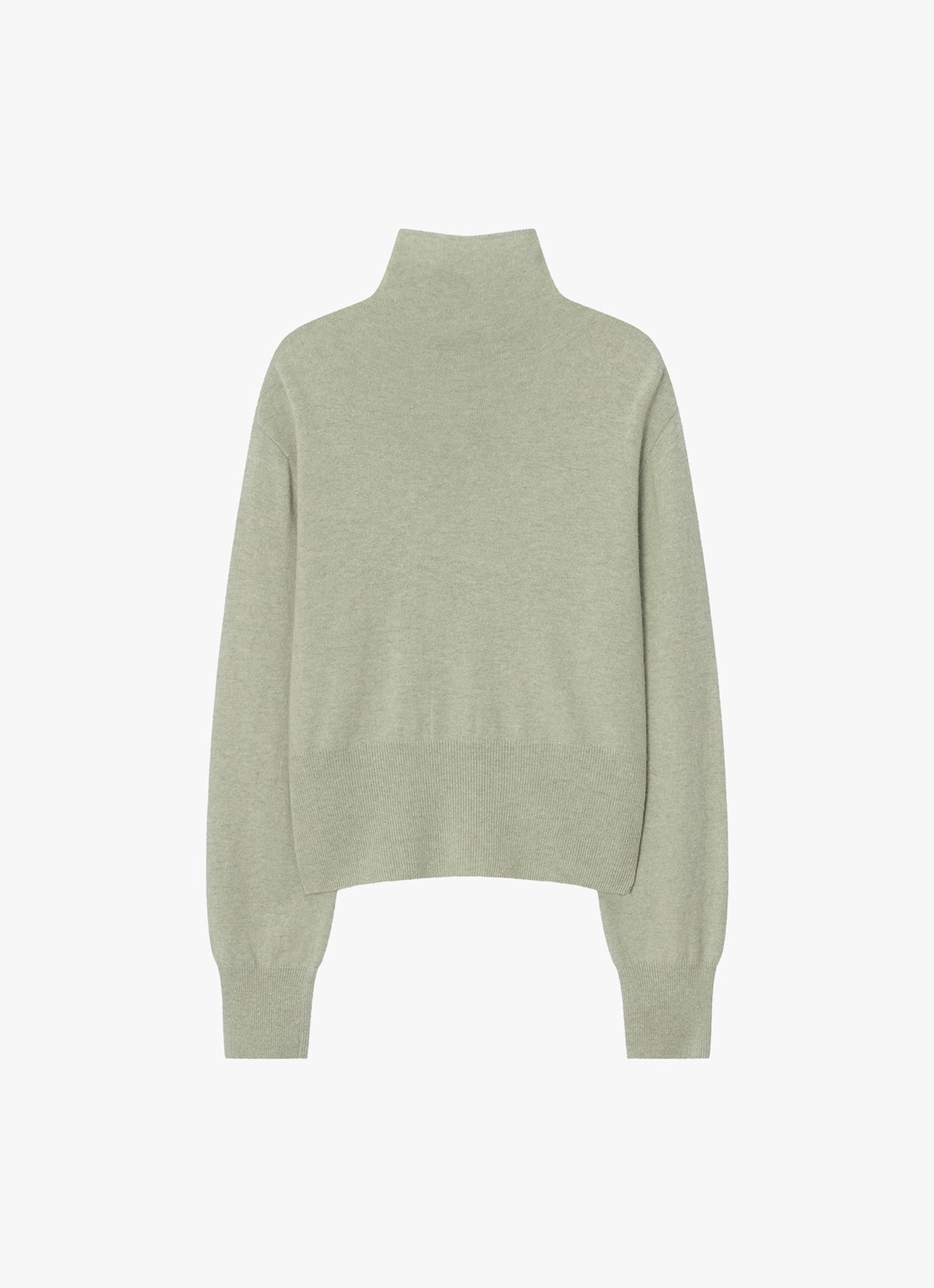 26FW WOOL BLEND HIGH-NECK CARDIGAN