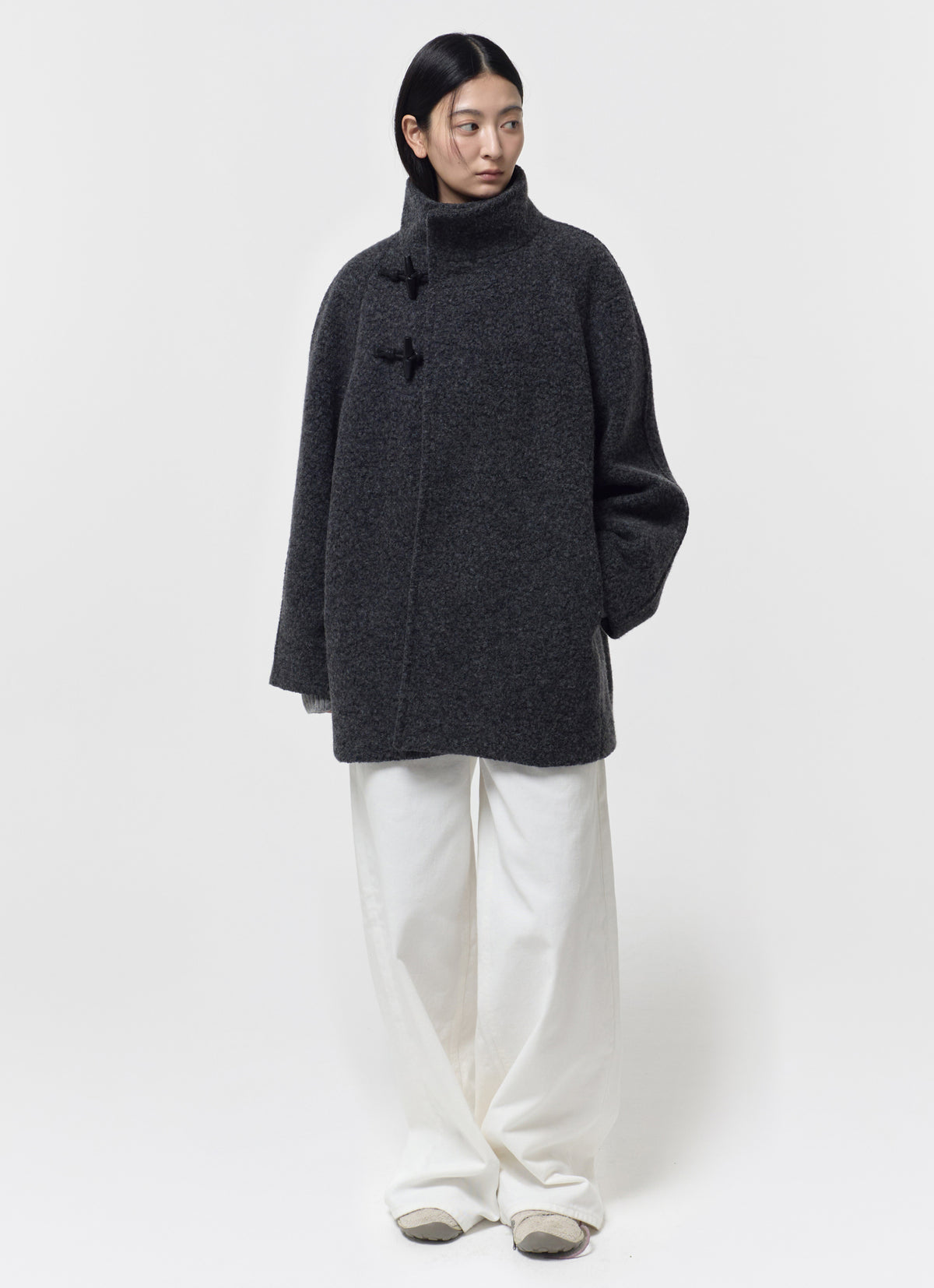 26FW HIGH-NECK TOGGLE COAT