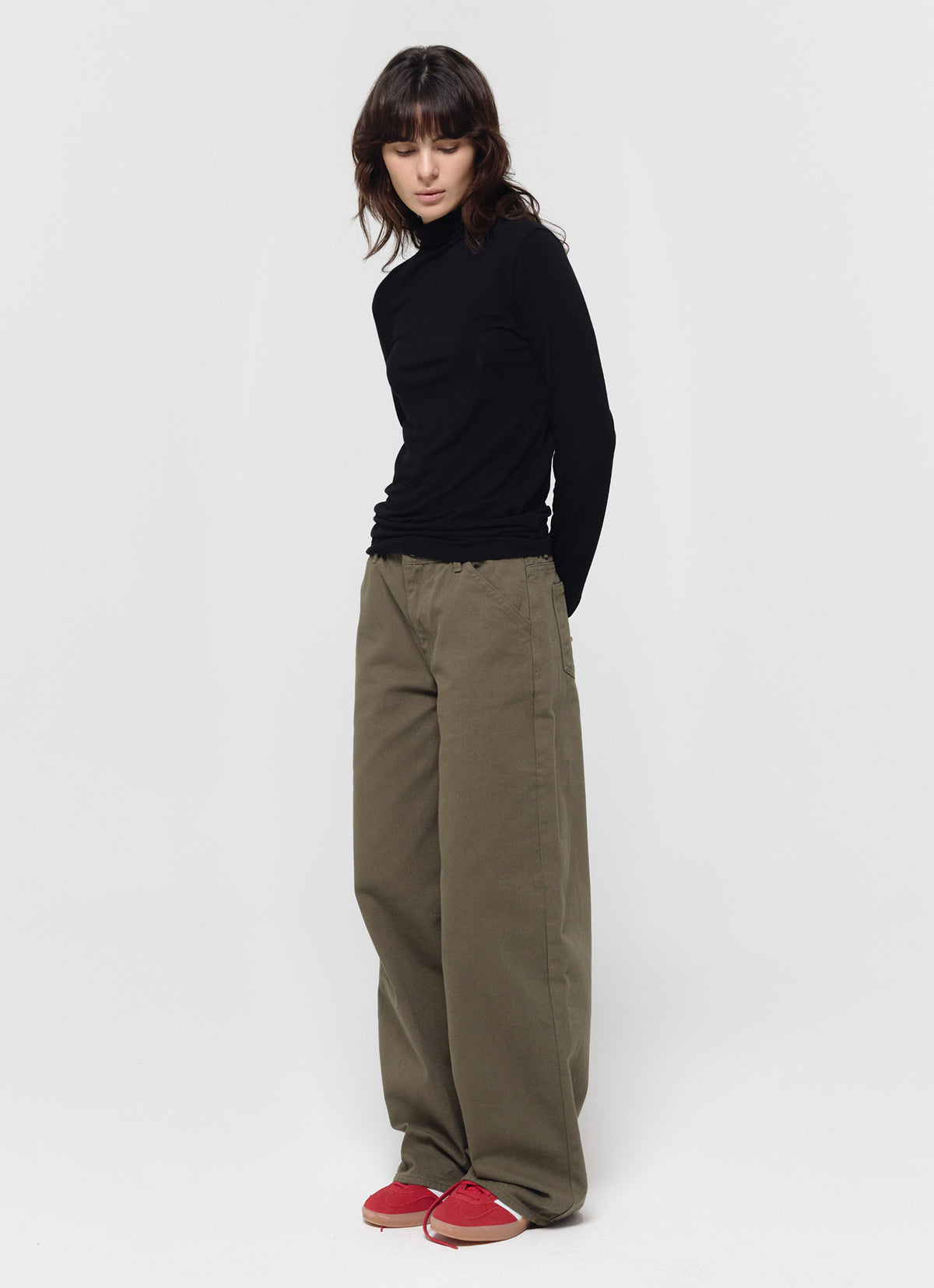 26FW TURTLE NECK SLIM TOP