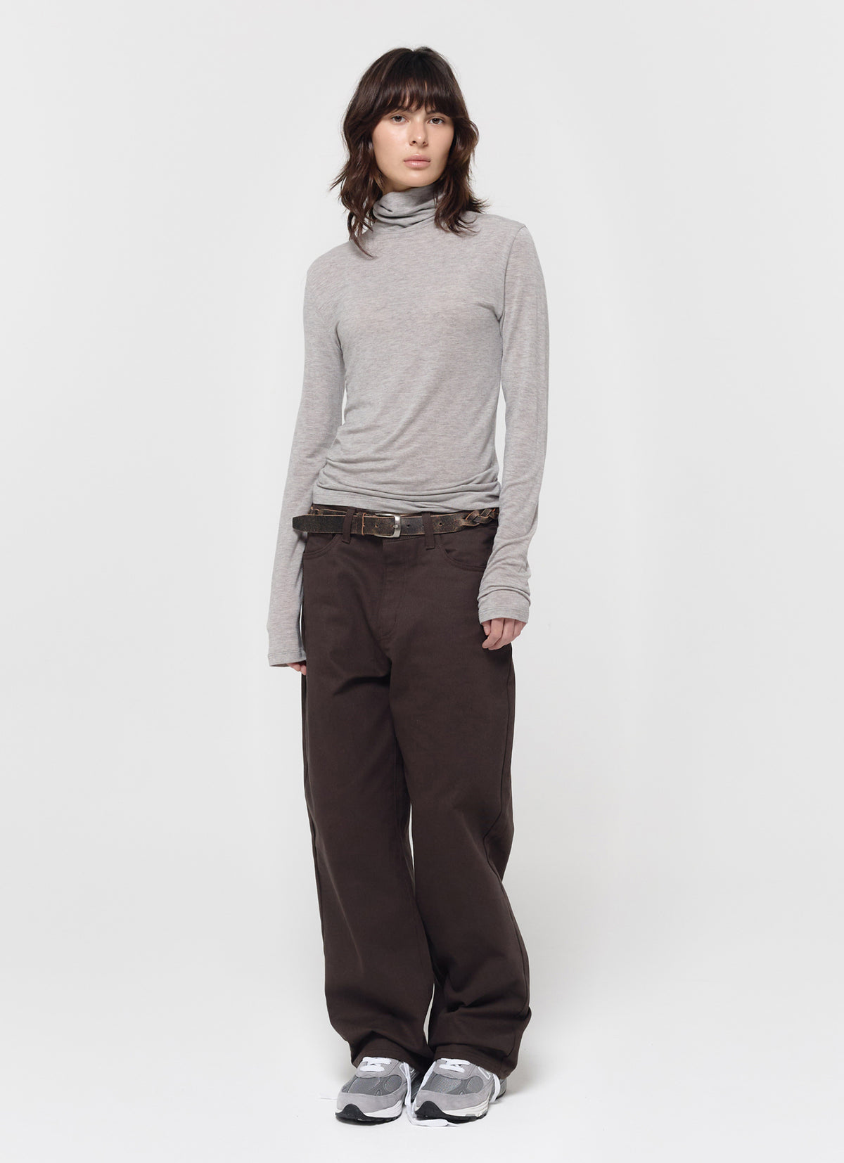 26FW TURTLE NECK SLIM TOP