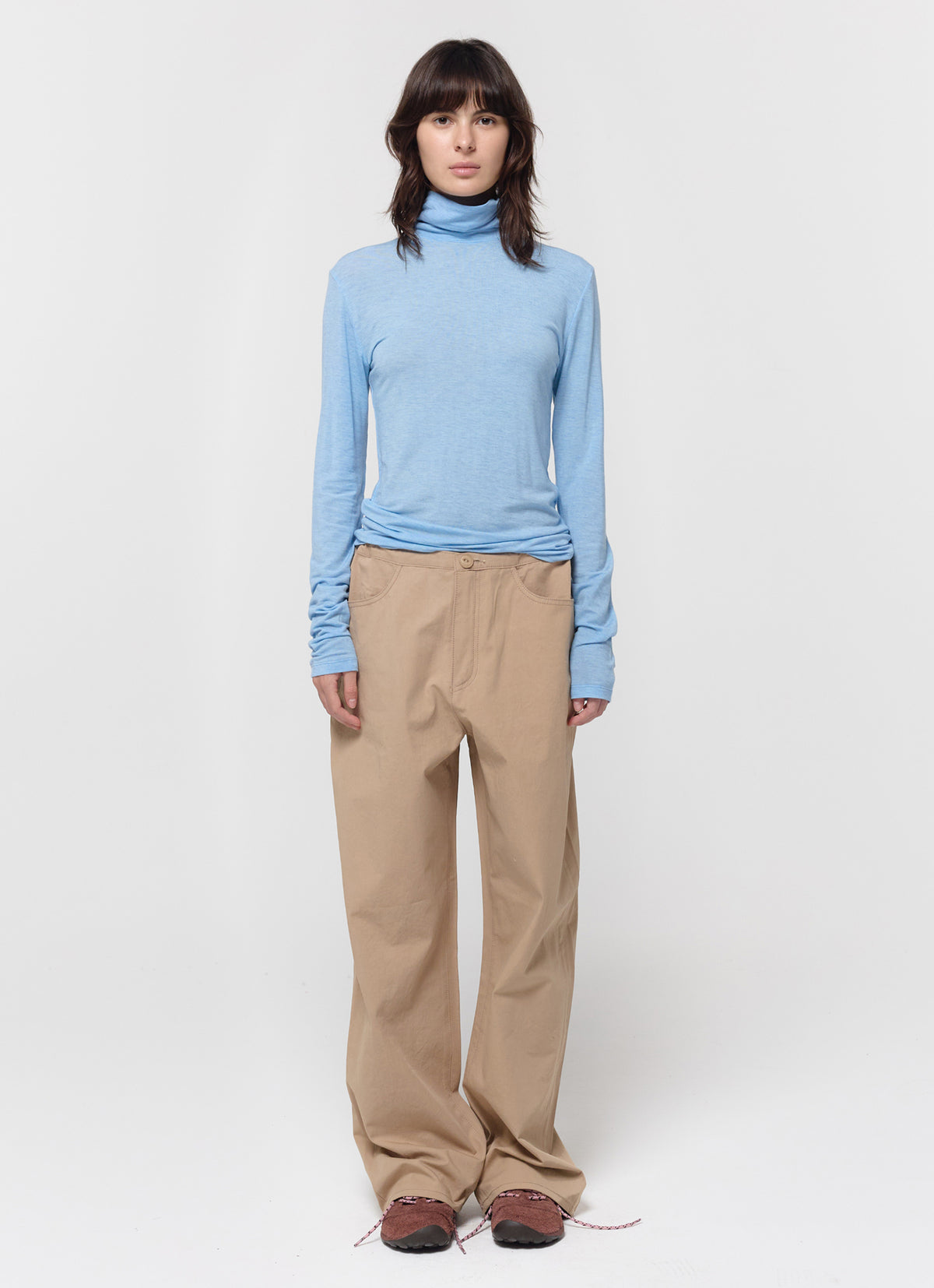 26FW TURTLE NECK SLIM TOP